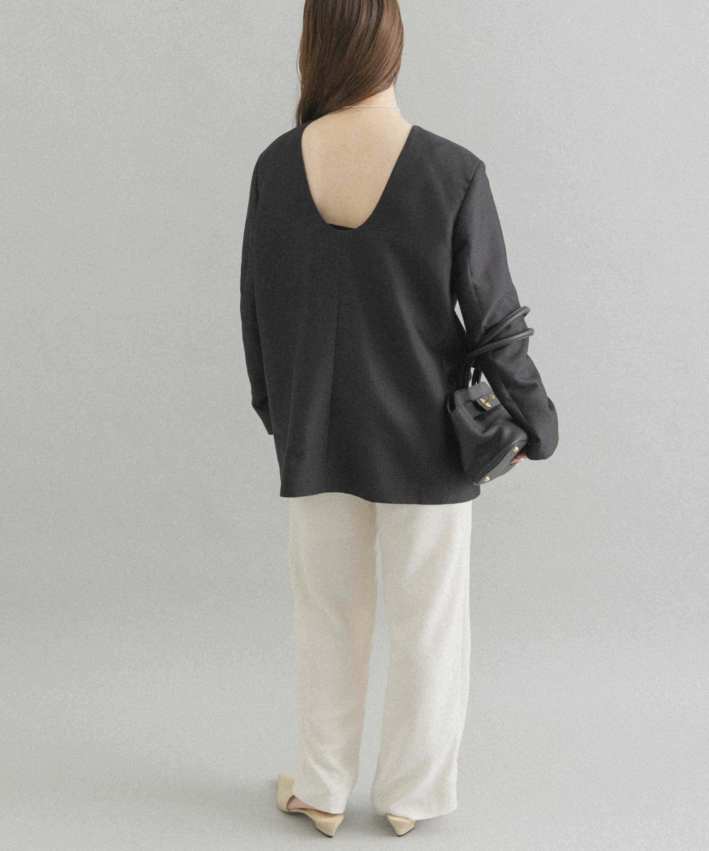 URBAN RESEARCH ROSSO「UNiPH　シルクウールツイルプルオーバー」|シャツ・ブラウス|