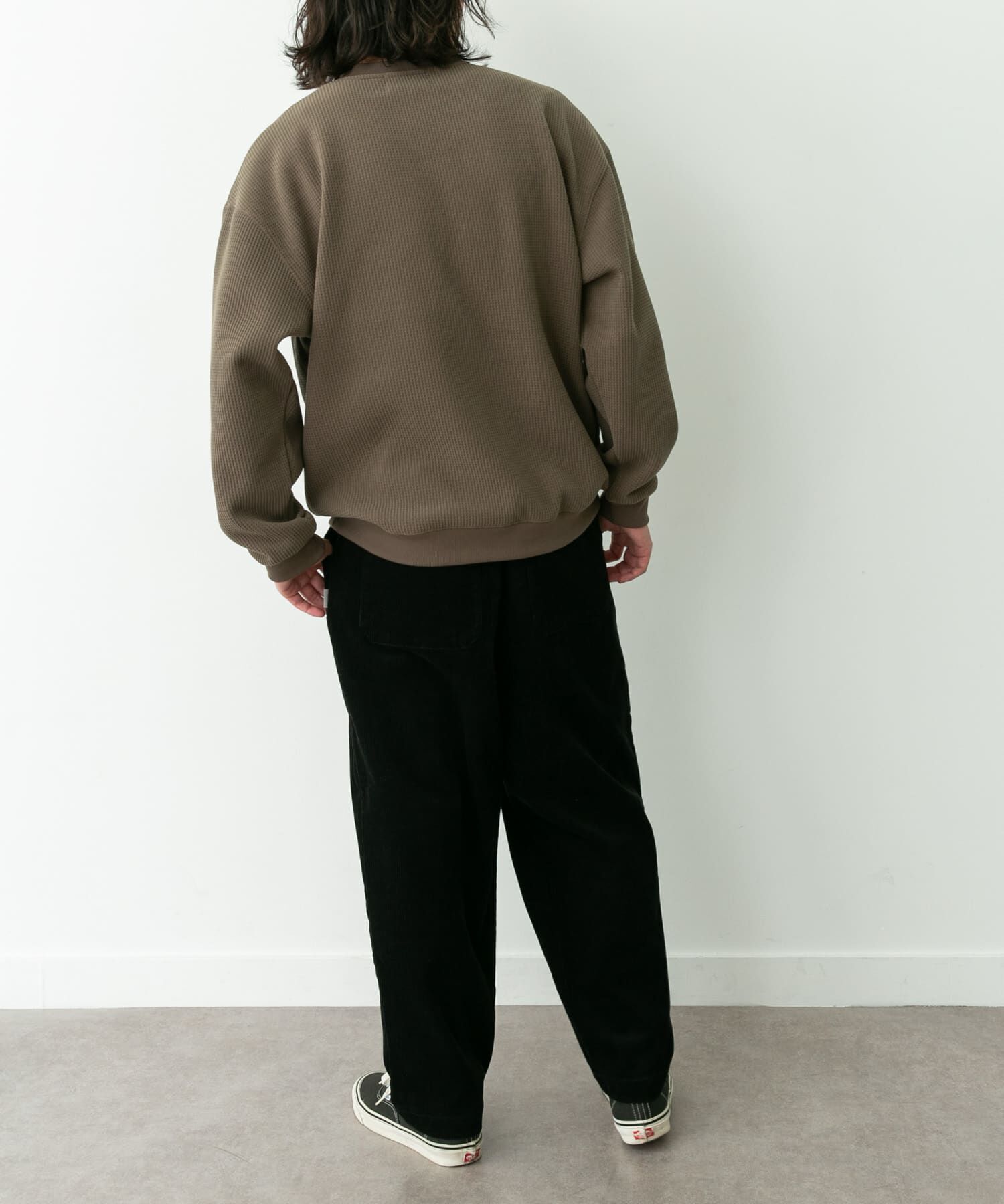 Sonny Label 「裏起毛ワッフルリラックスフィットプルオーバー」|Tシャツ・カットソー|