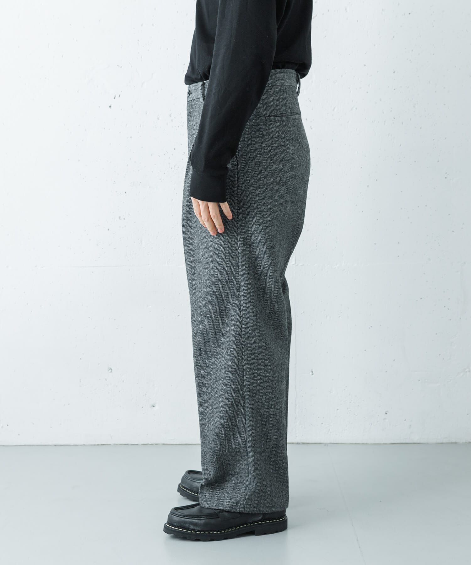 URBAN RESEARCH「ヘリンボーンワイドスラックス」|その他|