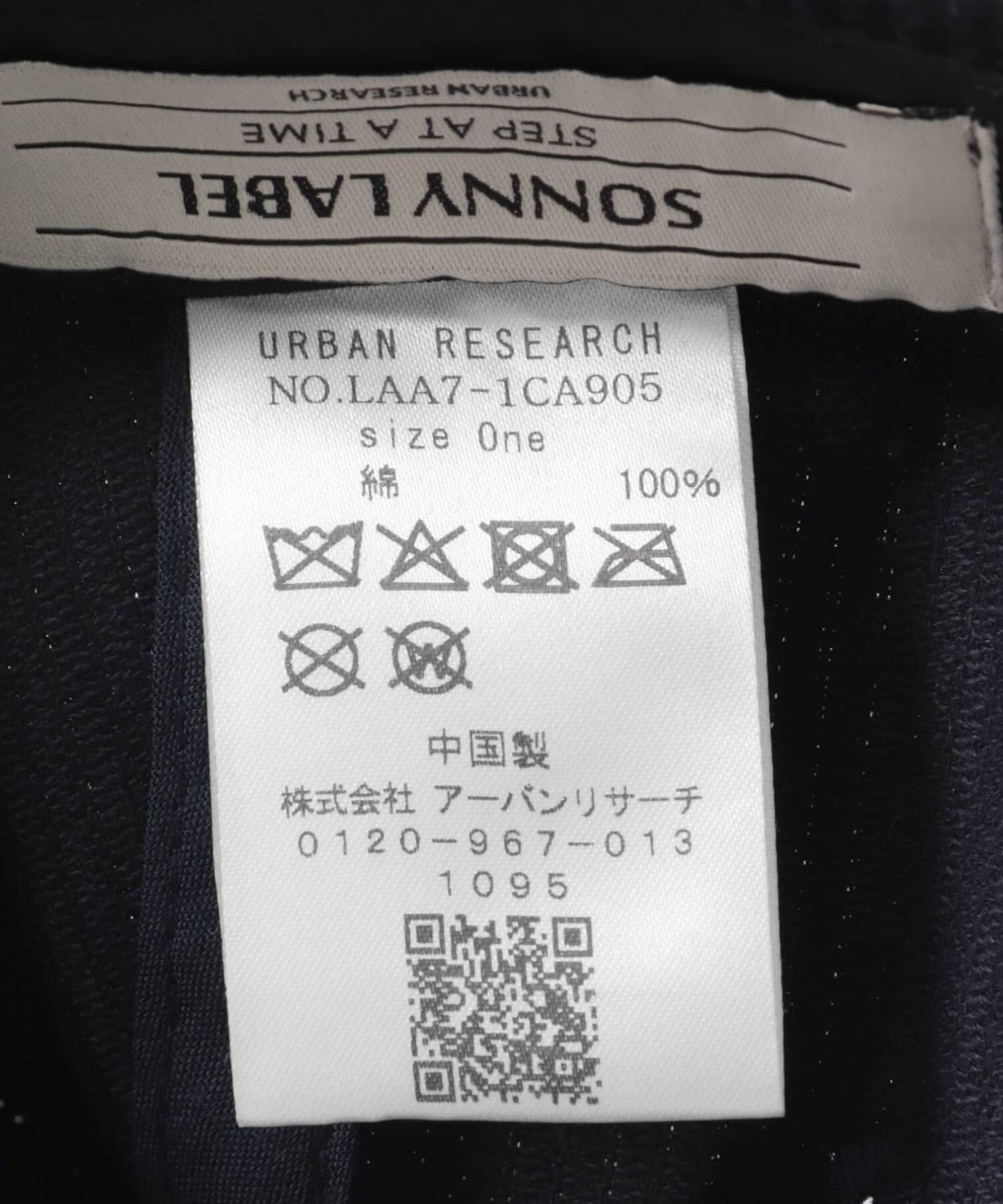 Sonny Label 「コーデュロイ刺繍キャップ」|キャップ・キャスケット|