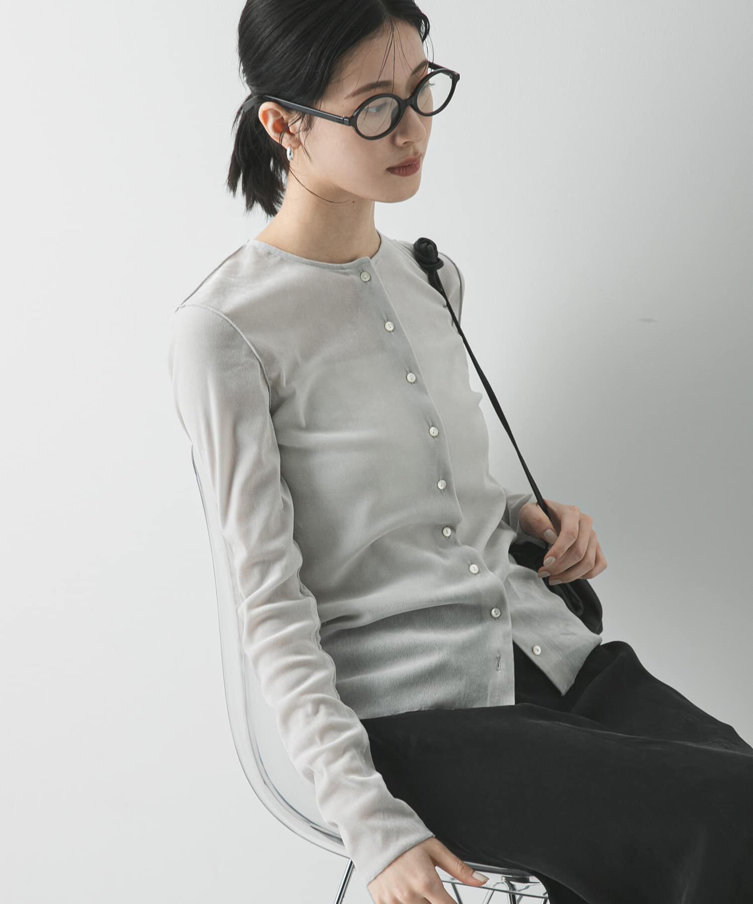 URBAN RESEARCH「シアーフロッキーコンパクトカーディガン」|カーディガン|