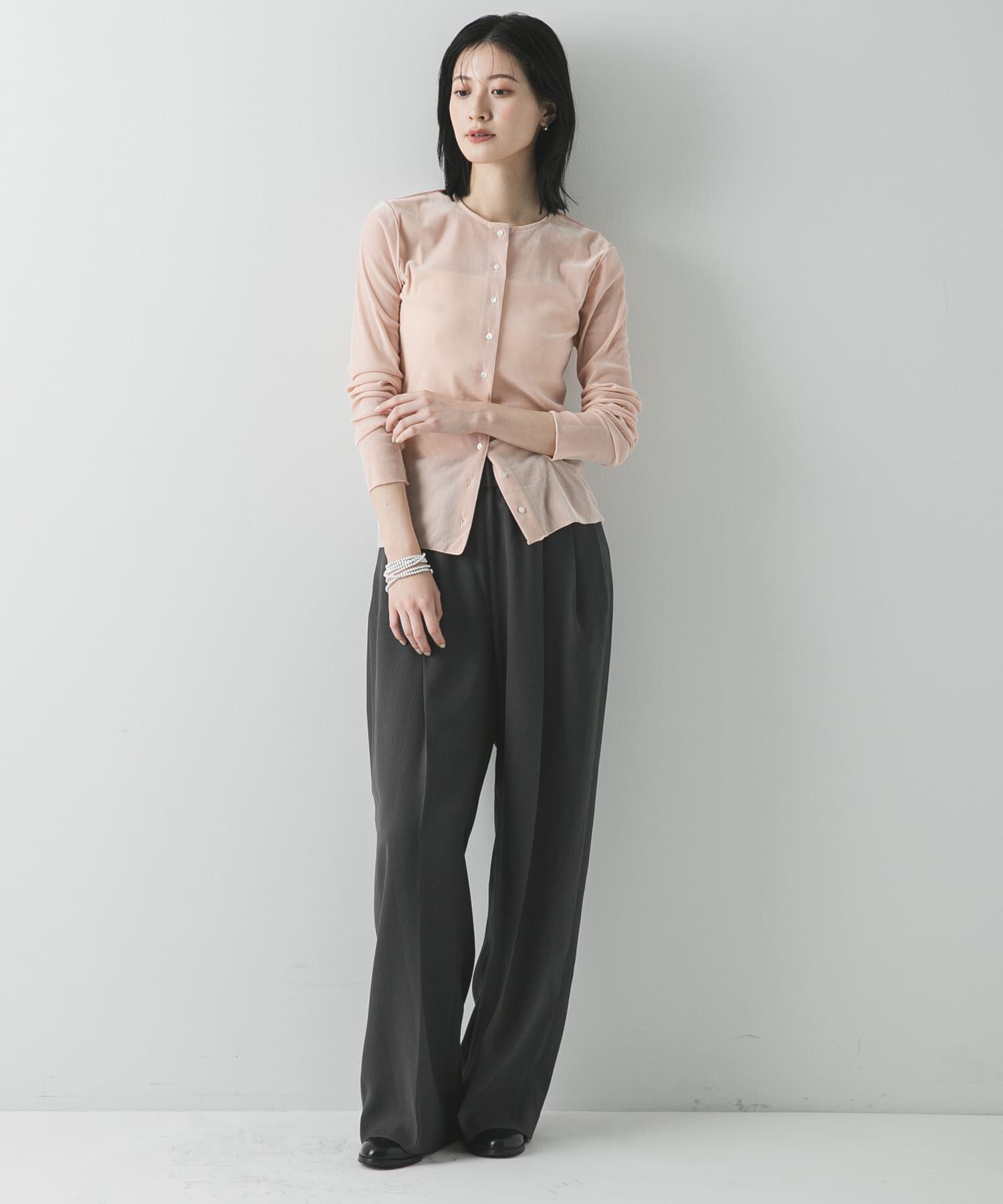 URBAN RESEARCH「シアーフロッキーコンパクトカーディガン」|カーディガン|