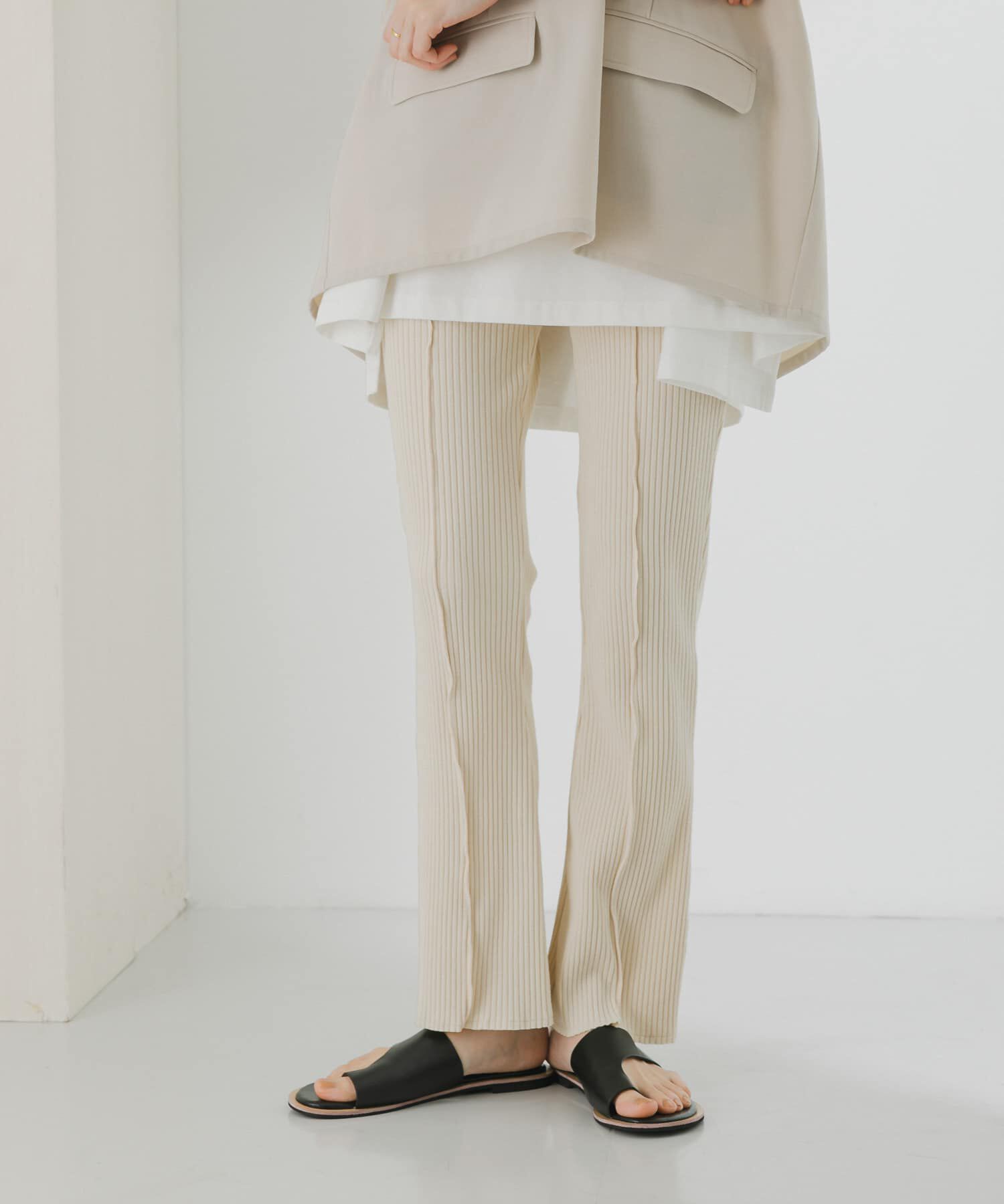  「メローリブフレアパンツ」|その他|