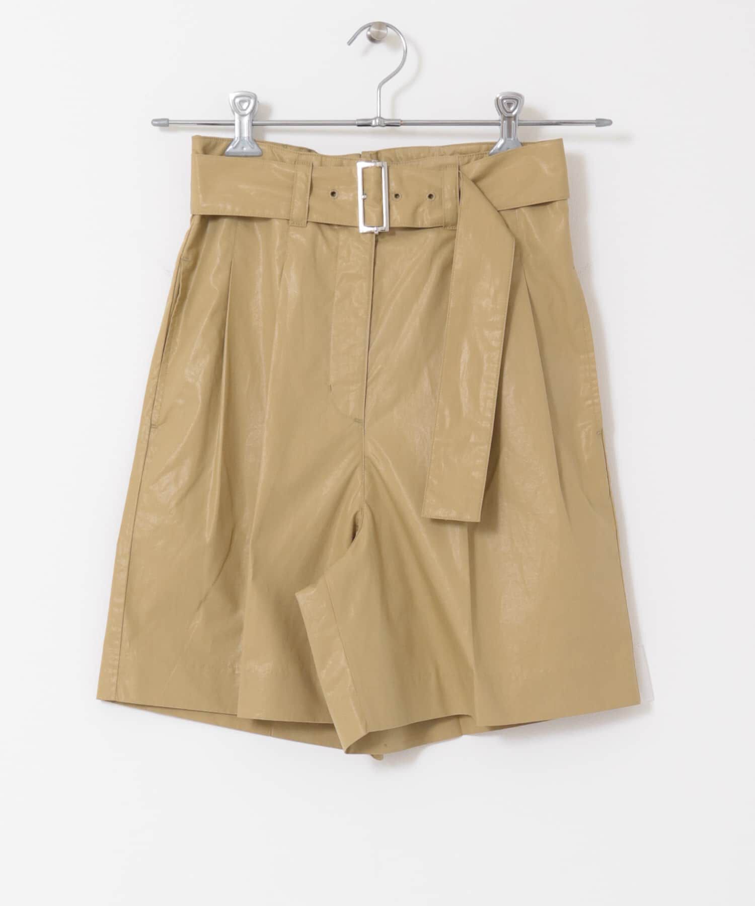  「ベルテッドコーティングハーフパンツ」|その他|