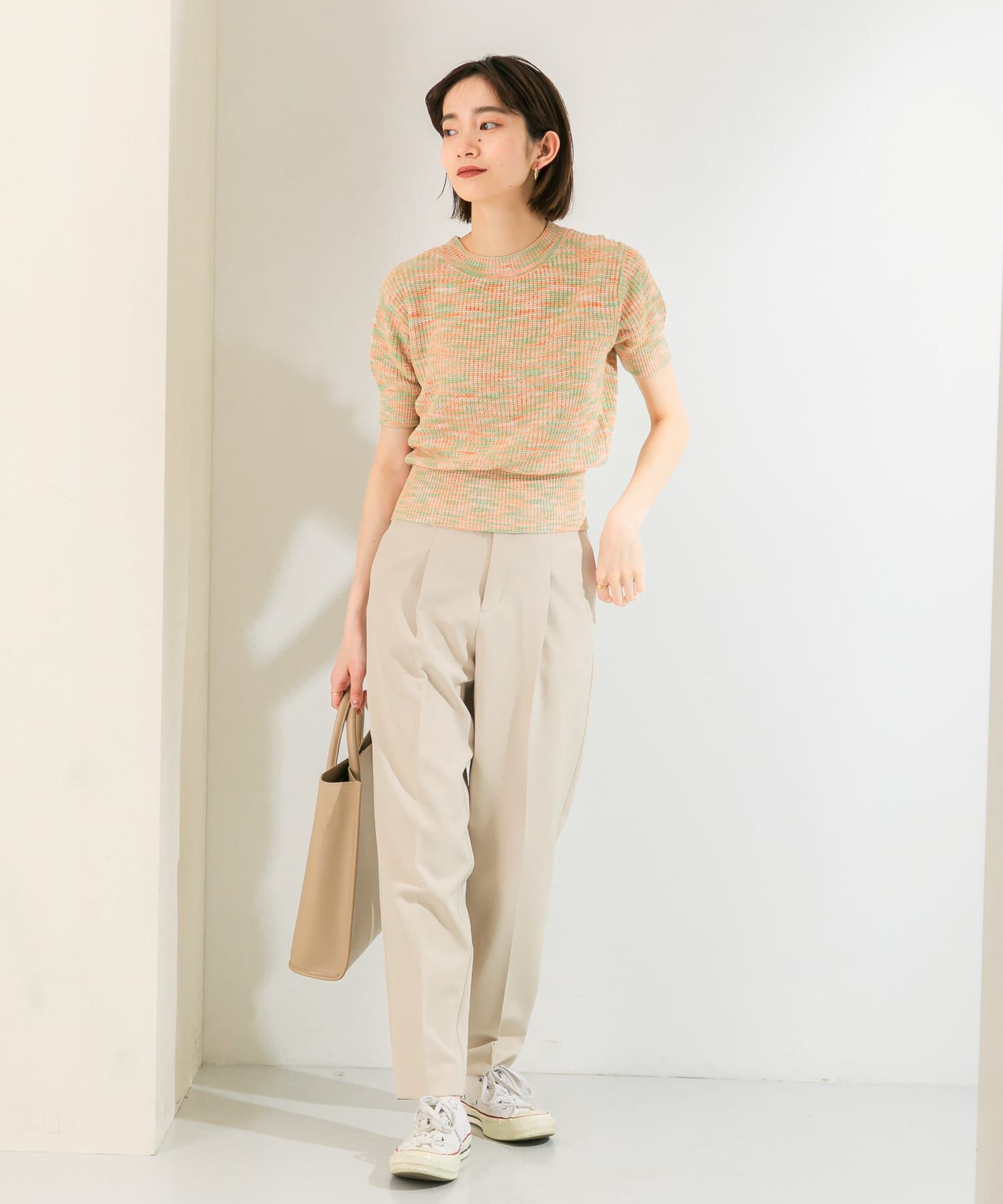  「illi　ワンタックスリムテーパードパンツ」|その他|