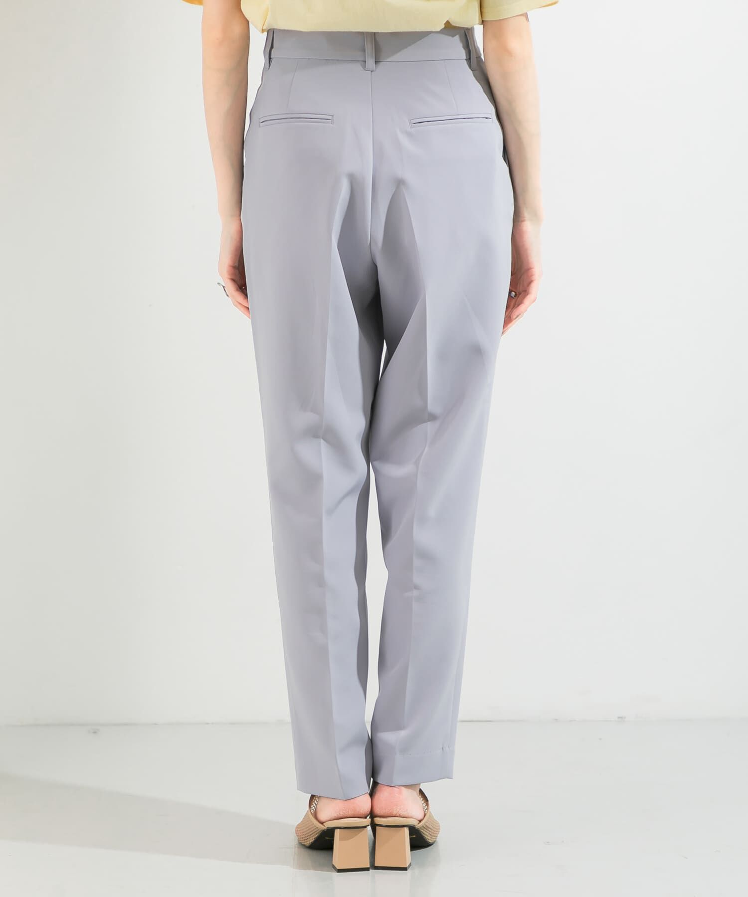  「illi　ワンタックスリムテーパードパンツ」|その他|