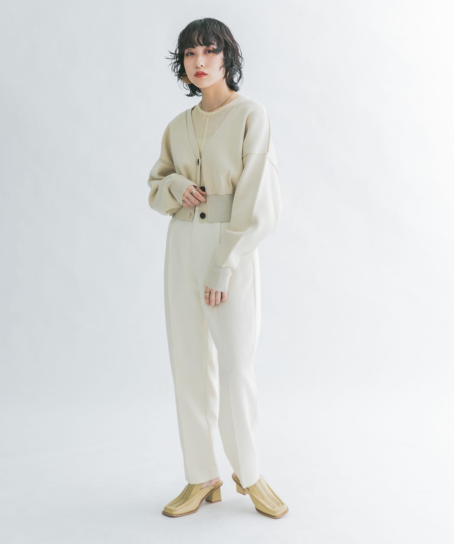  「illi　ワンタックセンタープレスパンツ」|その他|