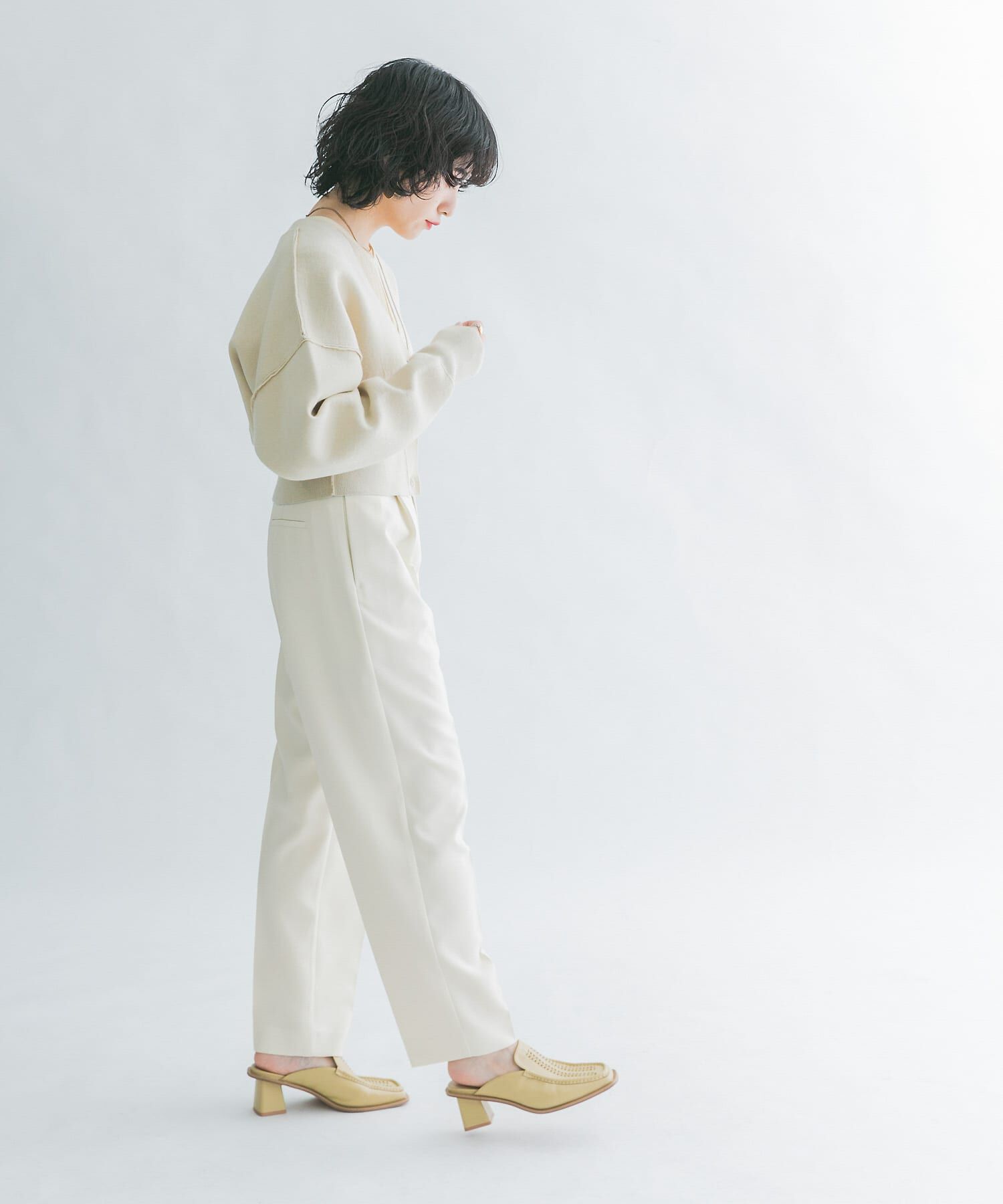  「illi　ワンタックセンタープレスパンツ」|その他|