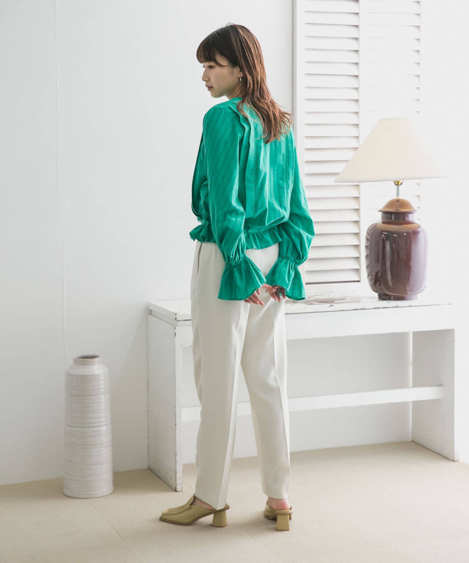  「illi　ワンタックセンタープレスパンツ」|その他|