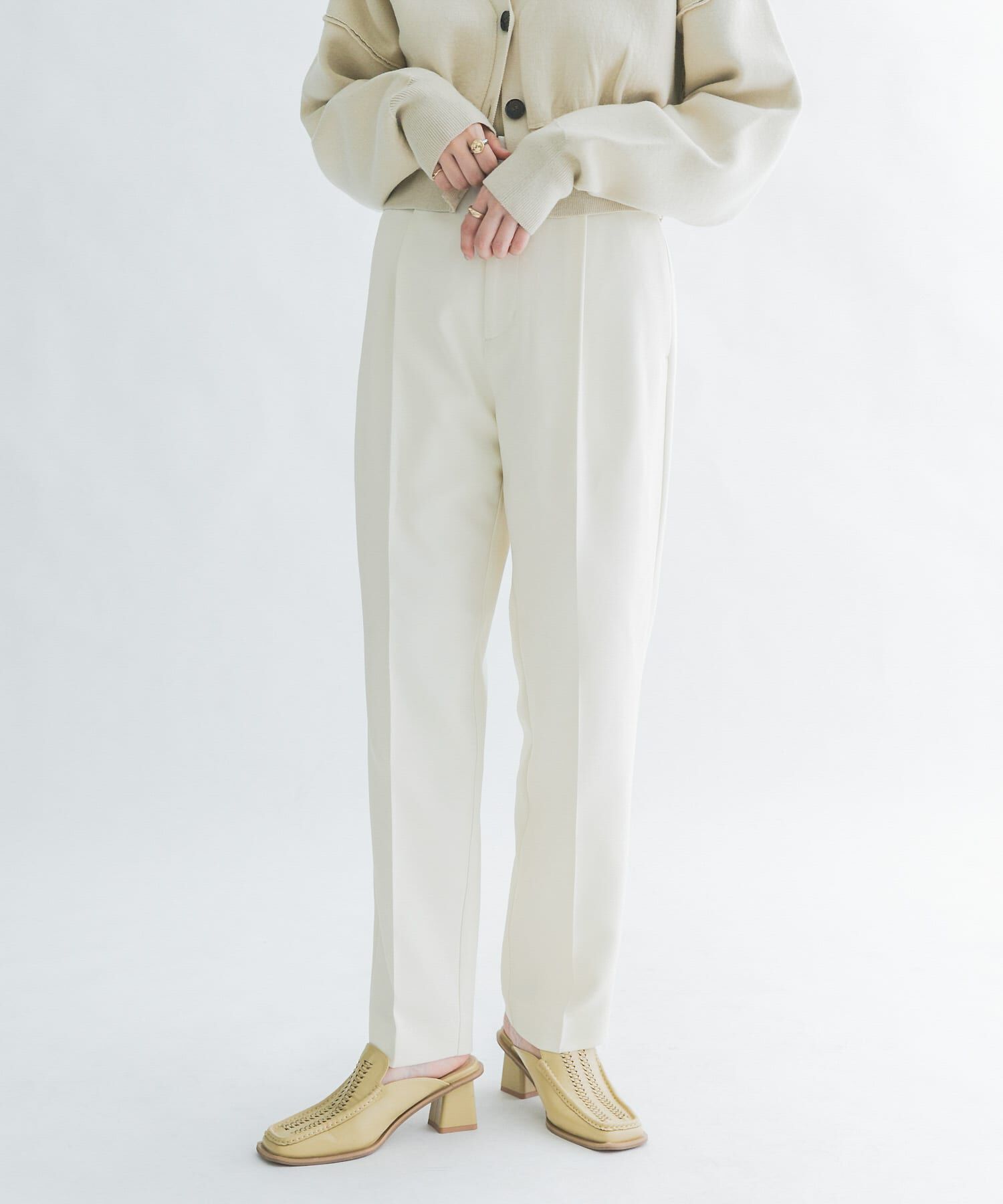  「illi　ワンタックセンタープレスパンツ」|その他|