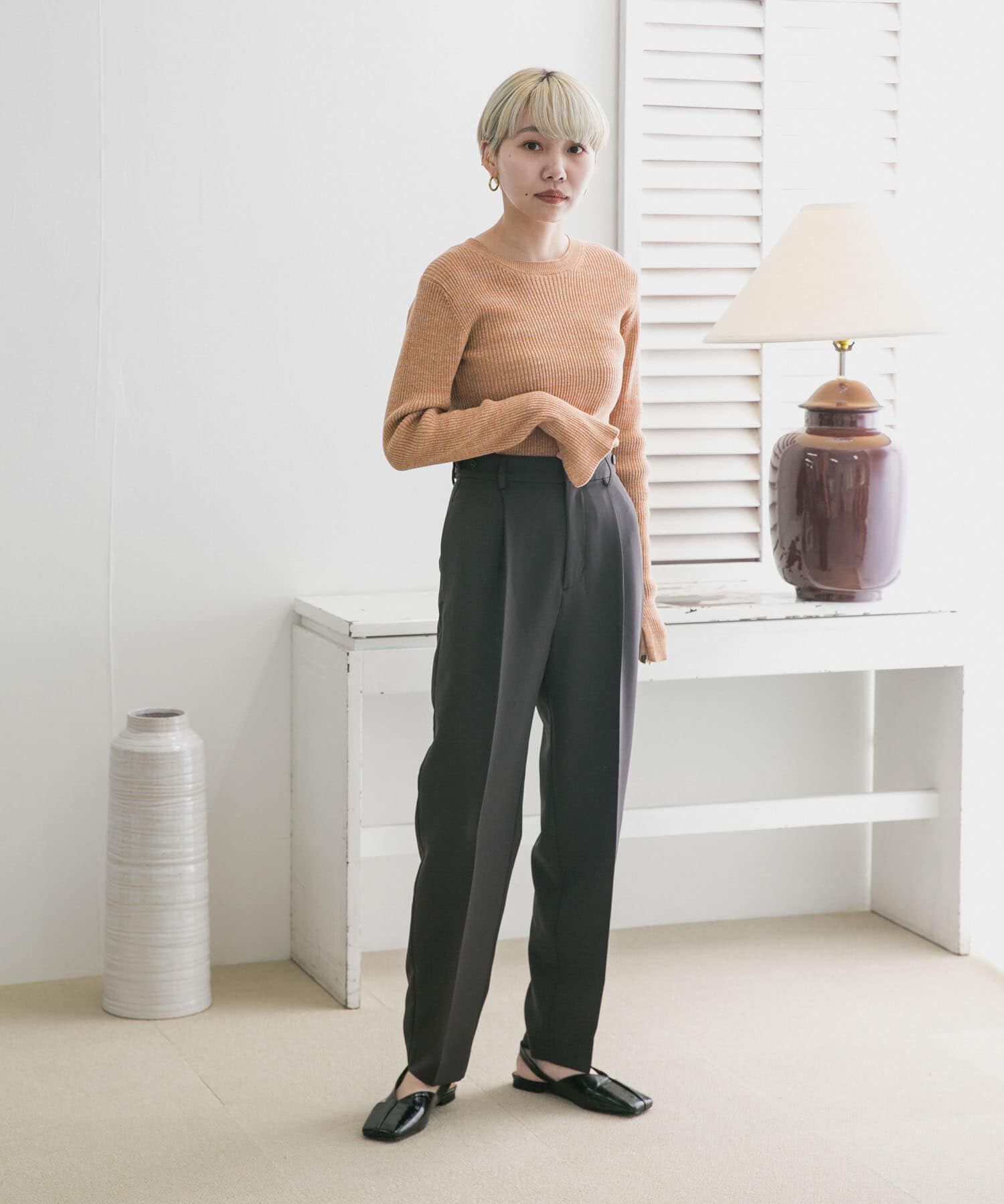  「illi　ワンタックセンタープレスパンツ」|その他|