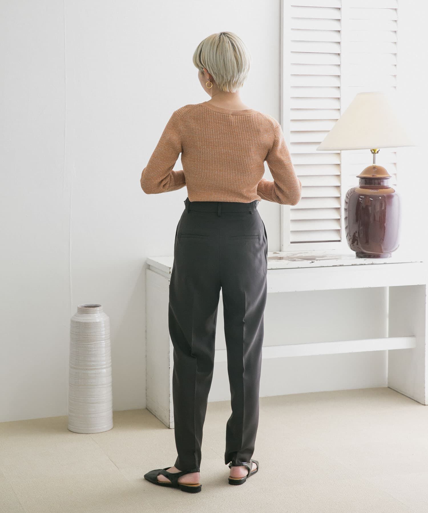  「illi　ワンタックセンタープレスパンツ」|その他|