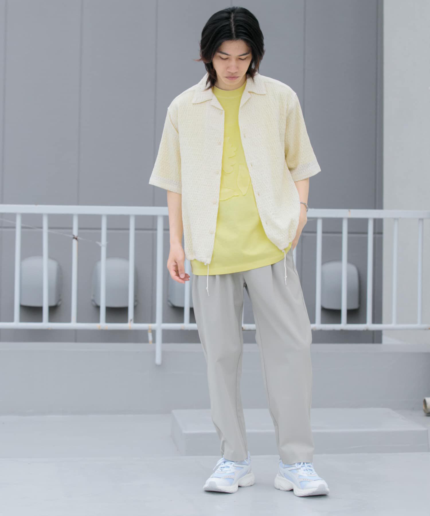 SENSE OF PLACE by URBAN RESEARCH「『イージーケア/セットアップ対応』ダブルタックテーパードスラックス」|その他|