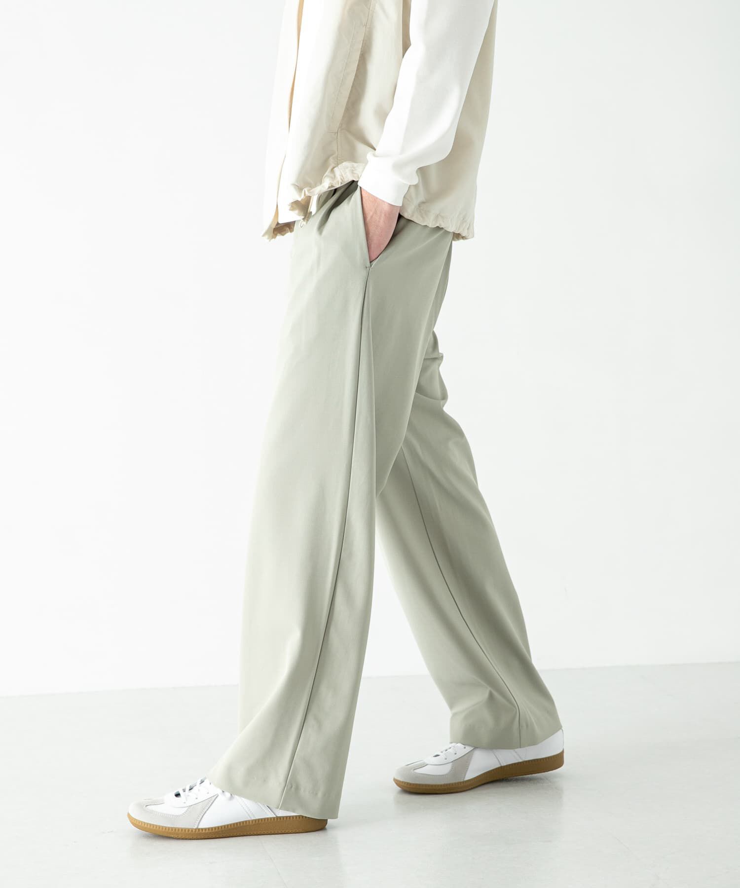 SENSE OF PLACE by URBAN RESEARCH「『イージーケア/セットアップ対応』ダブルタックワイドスラックス」|その他|