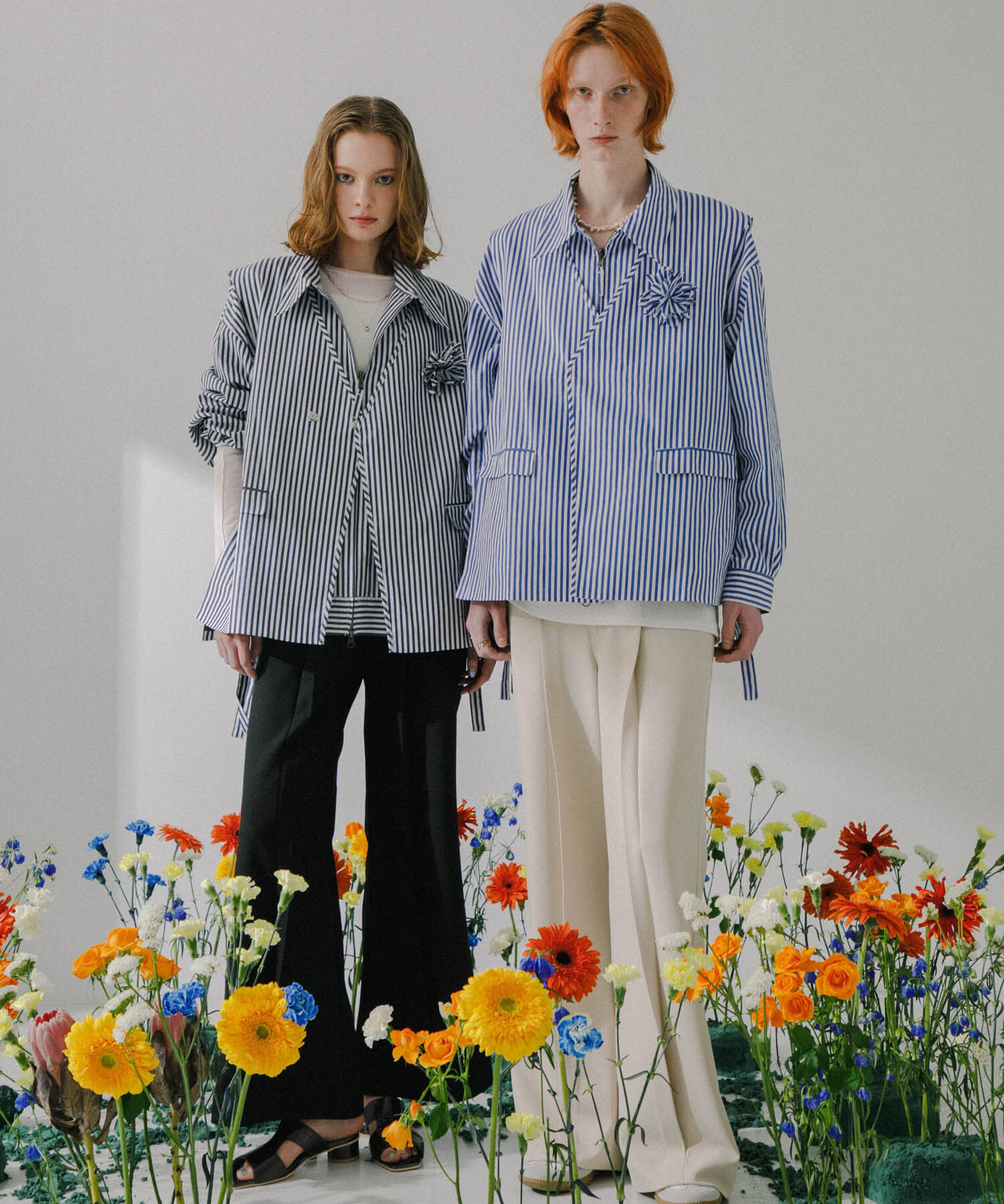 SENSE OF PLACE by URBAN RESEARCH「hxcyyd &times; SOP　セーラーフレアパンツ(UNISEX)」|その他|