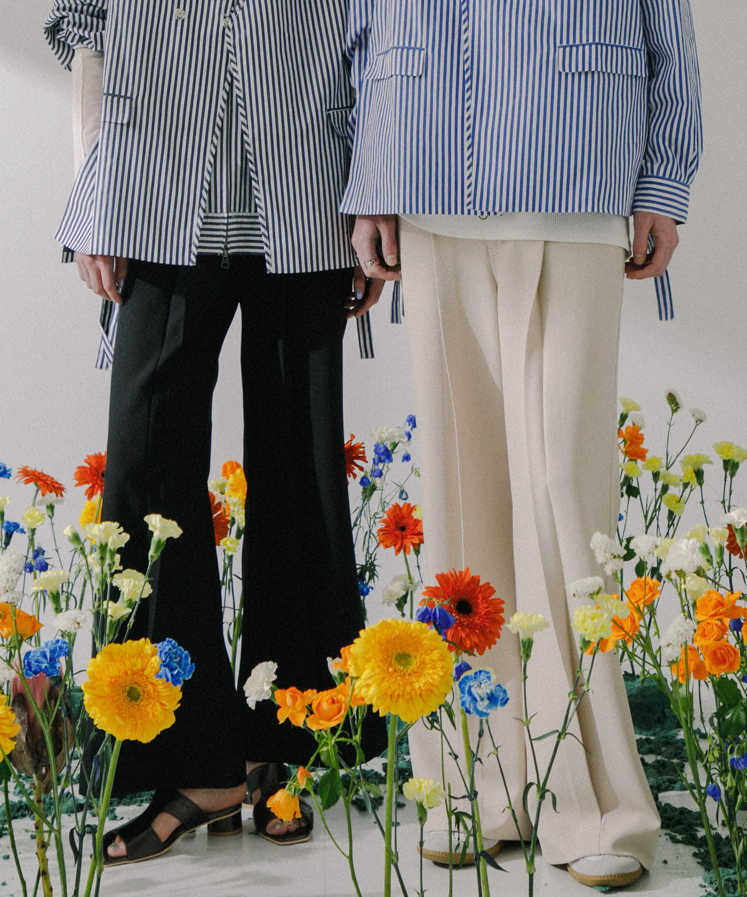 SENSE OF PLACE by URBAN RESEARCH「hxcyyd &times; SOP　セーラーフレアパンツ(UNISEX)」|その他|