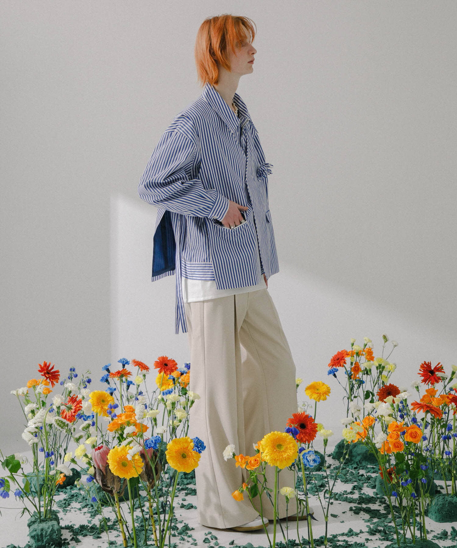 SENSE OF PLACE by URBAN RESEARCH「hxcyyd &times; SOP　セーラーフレアパンツ(UNISEX)」|その他|