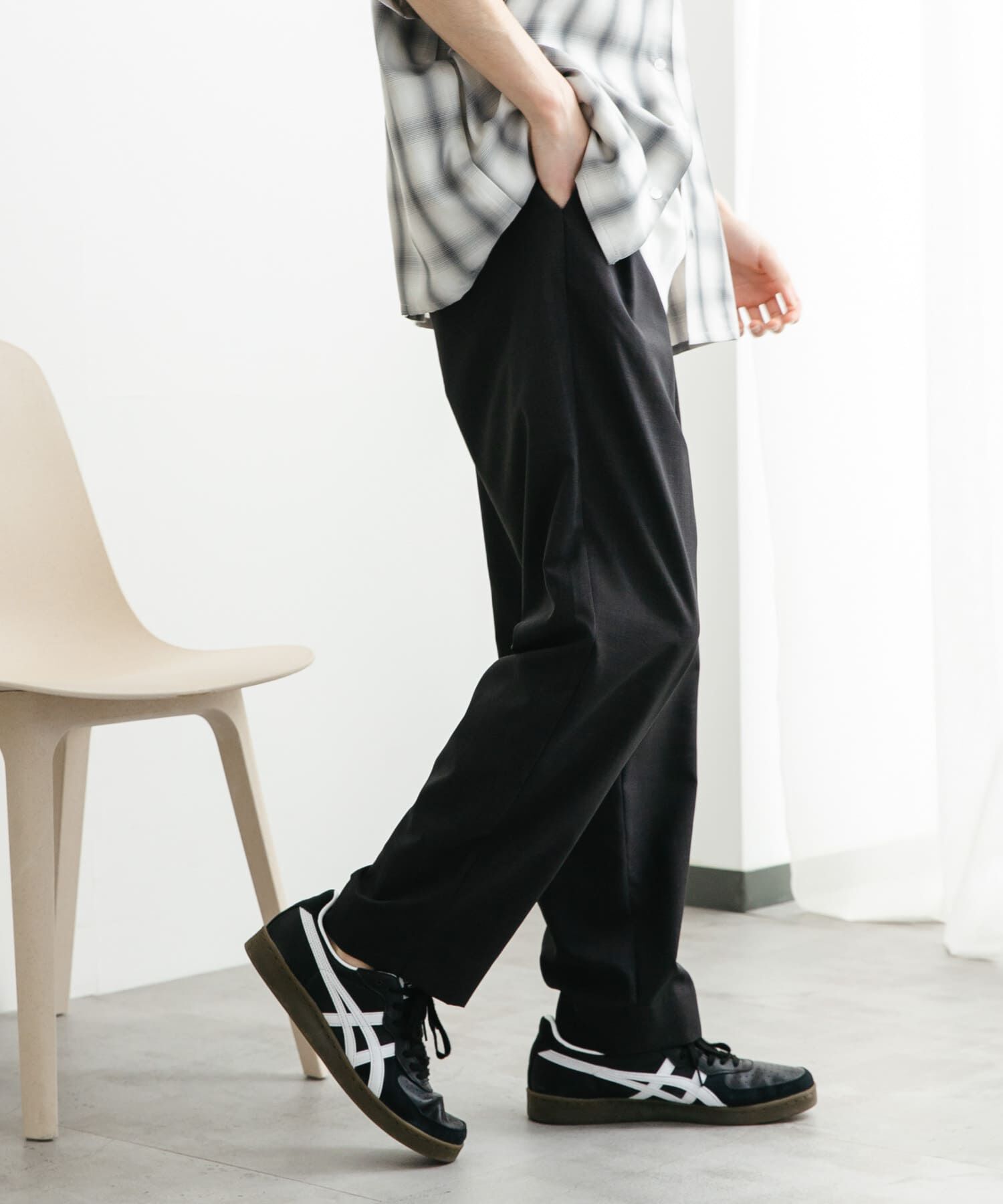 SENSE OF PLACE by URBAN RESEARCH「『速乾』クイックドライタックテーパードパンツ」|その他|