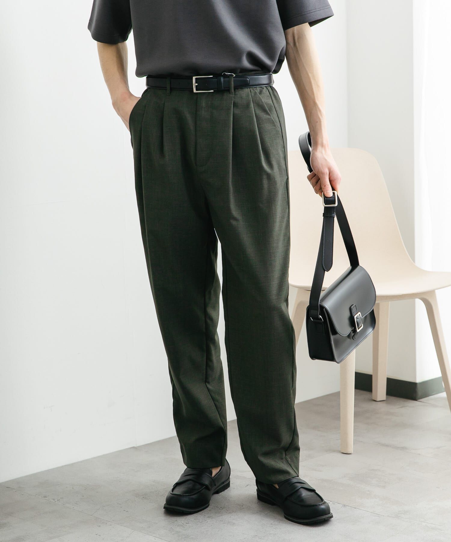 SENSE OF PLACE by URBAN RESEARCH「『速乾』クイックドライタックテーパードパンツ」|その他|