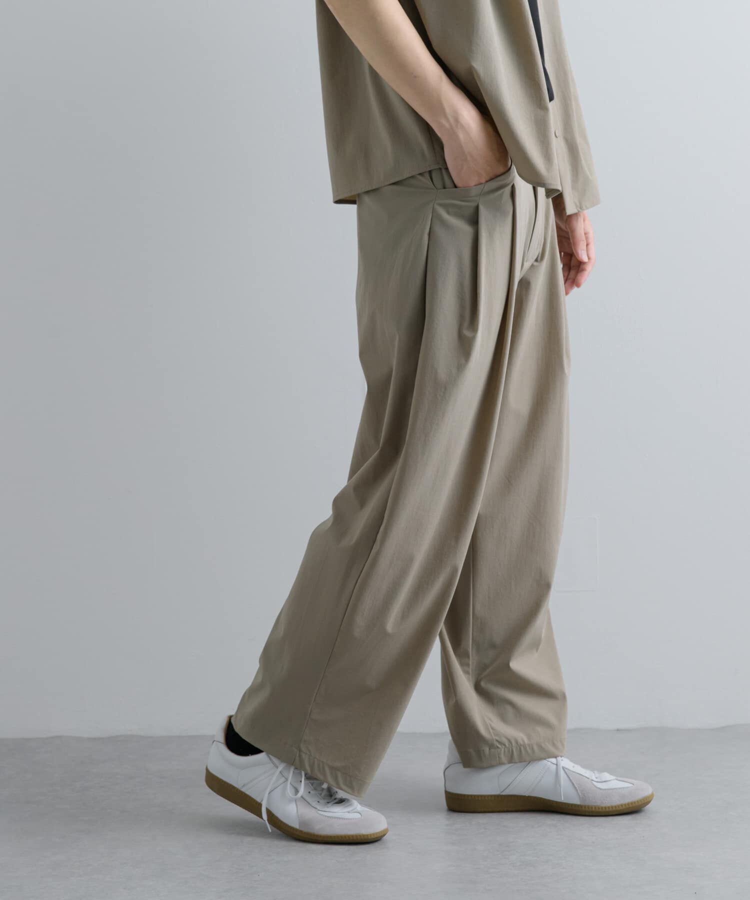 SENSE OF PLACE by URBAN RESEARCH「Uiscel　4WAYストレッチ2タックワイドパンツ」|その他|