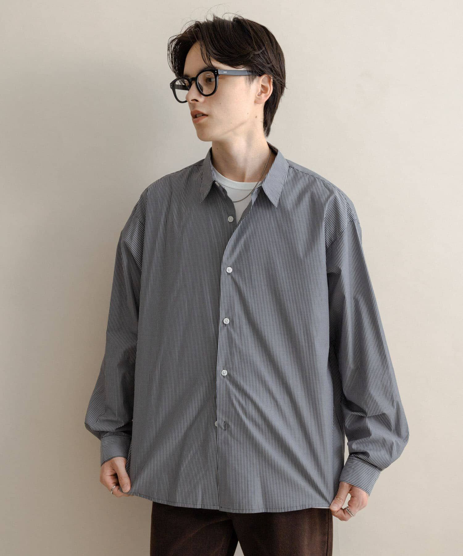 SENSE OF PLACE by URBAN RESEARCH「『WEB/一部店舗限定』コンフォートレギュラーカラーシャツ」|シャツ・ブラウス|