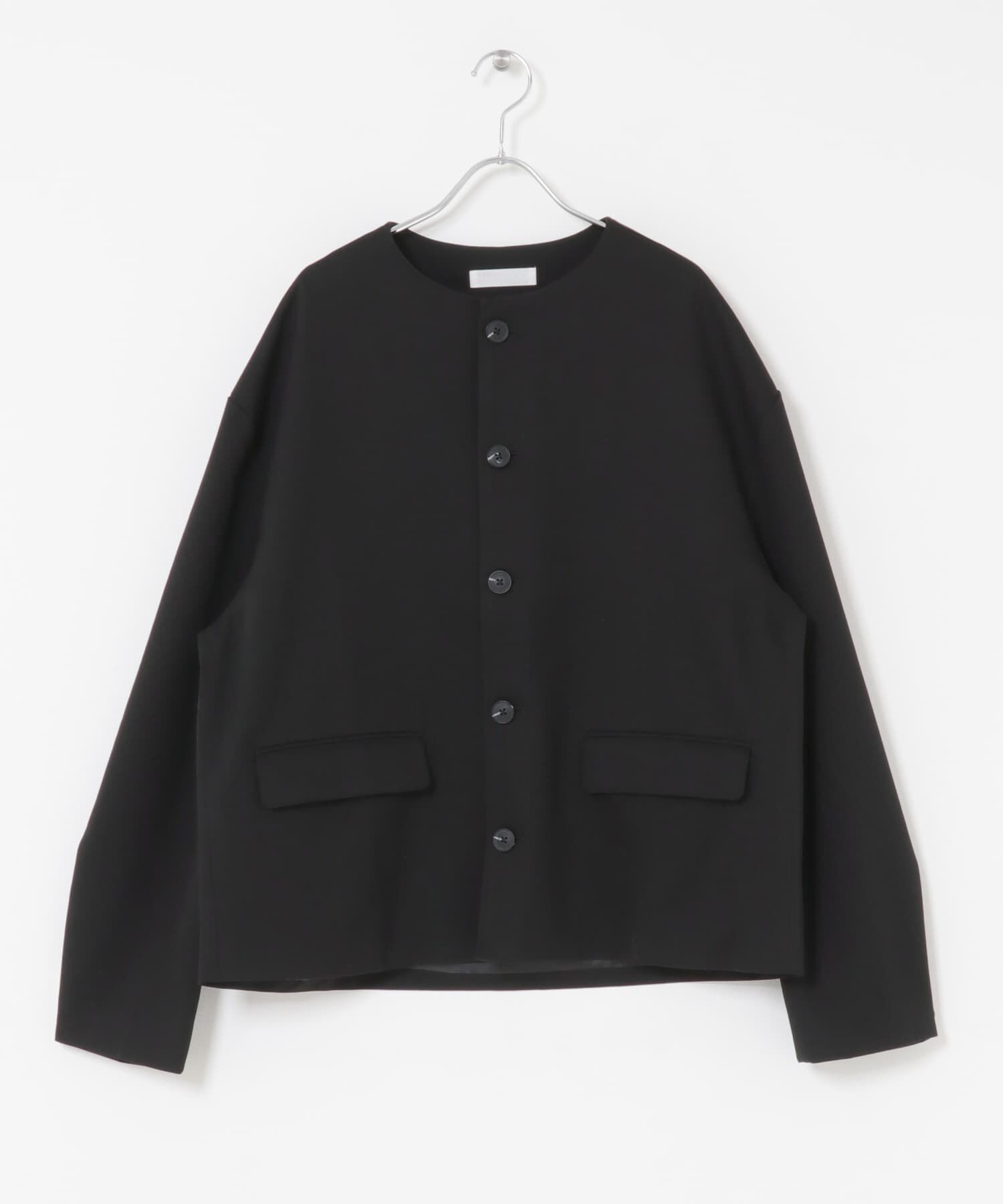 SENSE OF PLACE by URBAN RESEARCH「コンフォートクルーネックジャケット」|ノーカラーコート|