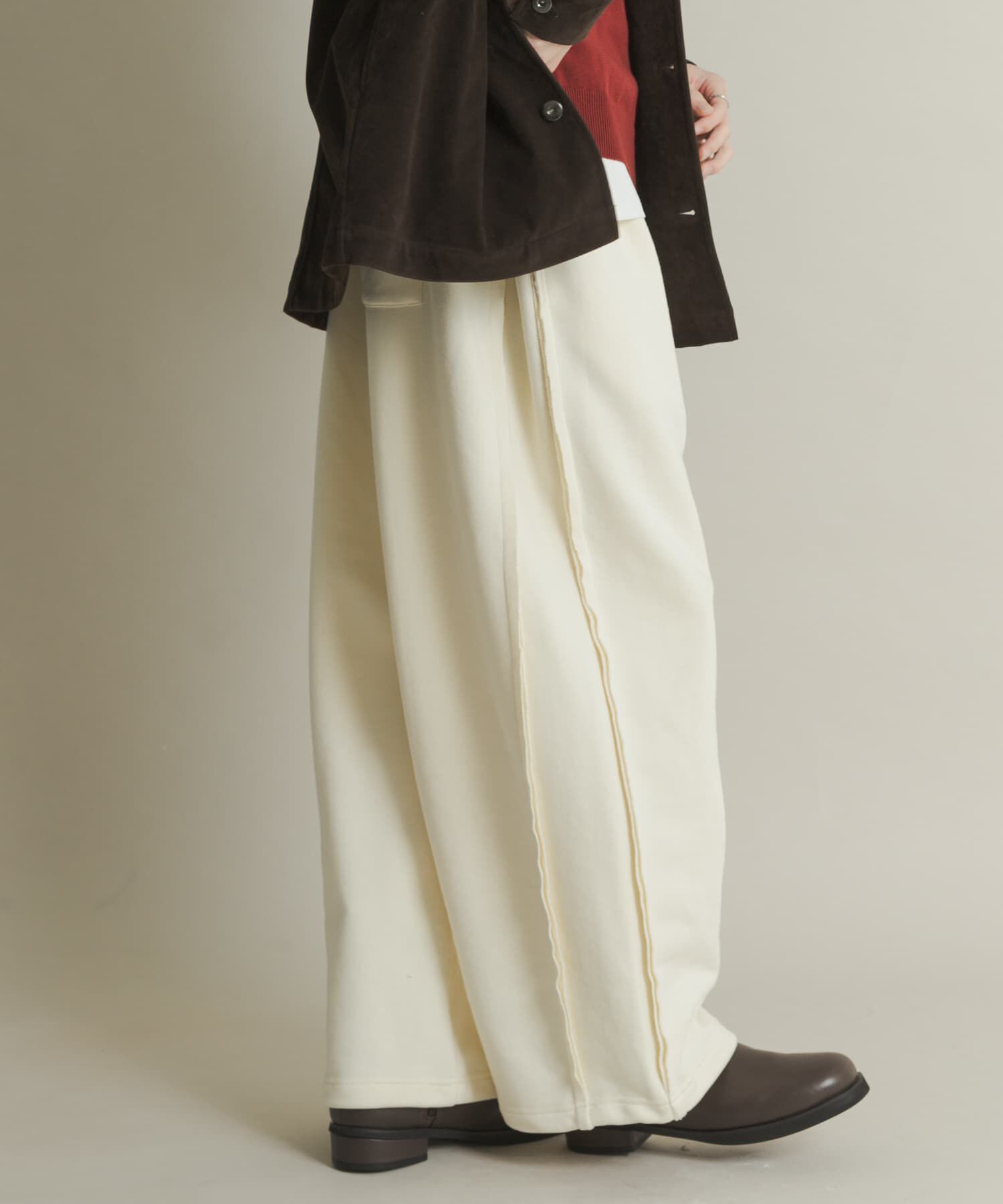 SENSE OF PLACE by URBAN RESEARCH「スウェットタックワイドパンツ」|その他|