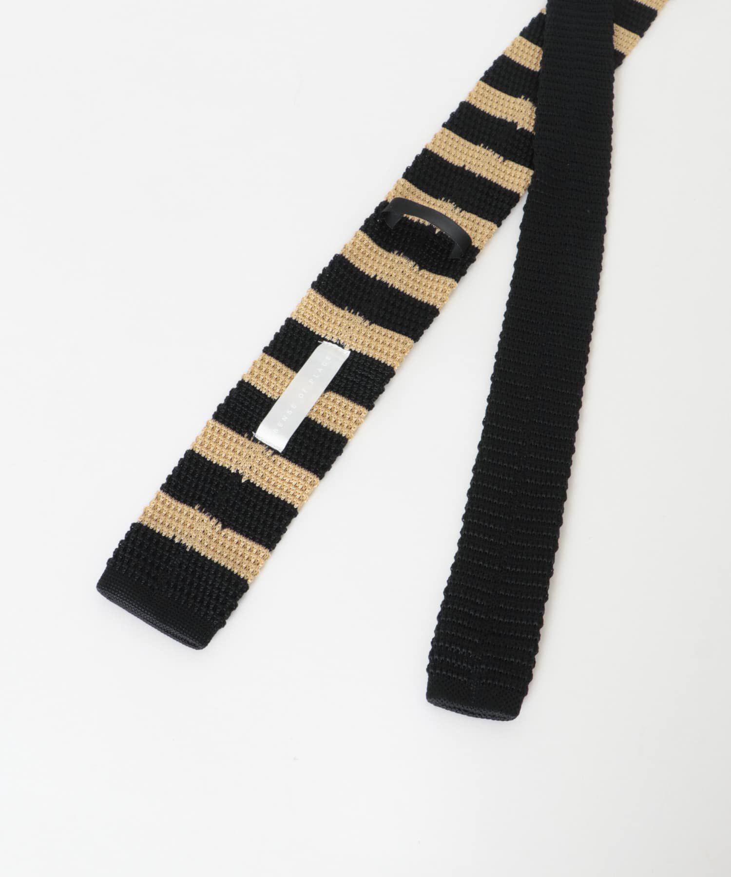 SENSE OF PLACE by URBAN RESEARCH「ボーダーニットタイ」|ネクタイ・蝶ネクタイ|