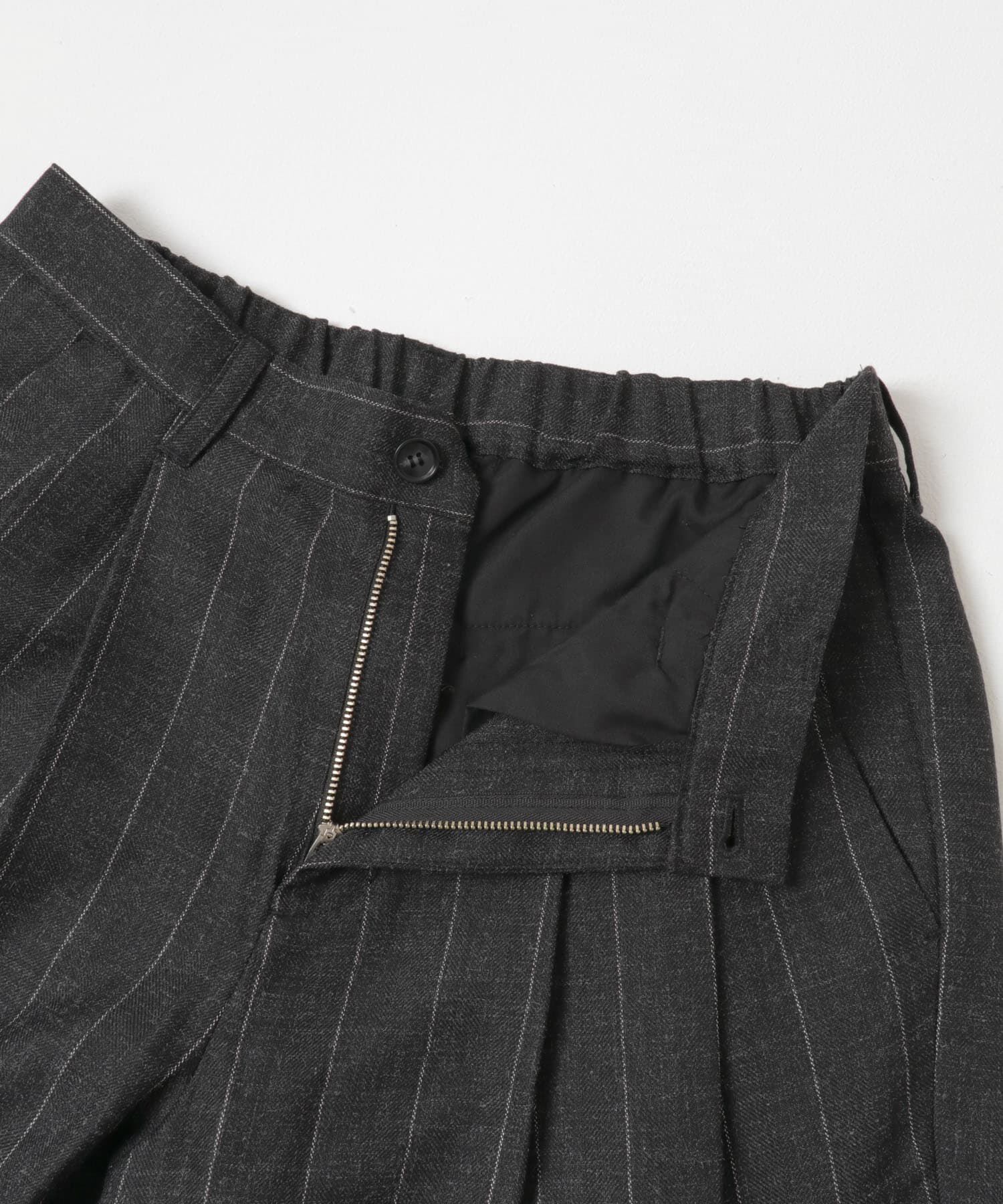 SENSE OF PLACE by URBAN RESEARCH「ウールタッチストライプワイドフレアパンツ」|その他|