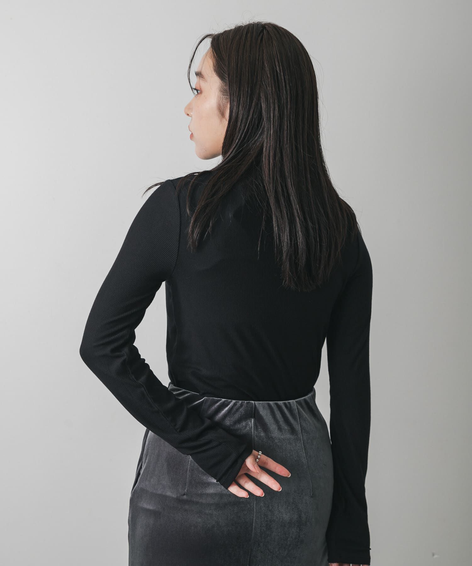 SENSE OF PLACE by URBAN RESEARCH「『毛玉防止』メローハイネックトップ」|Tシャツ・カットソー|