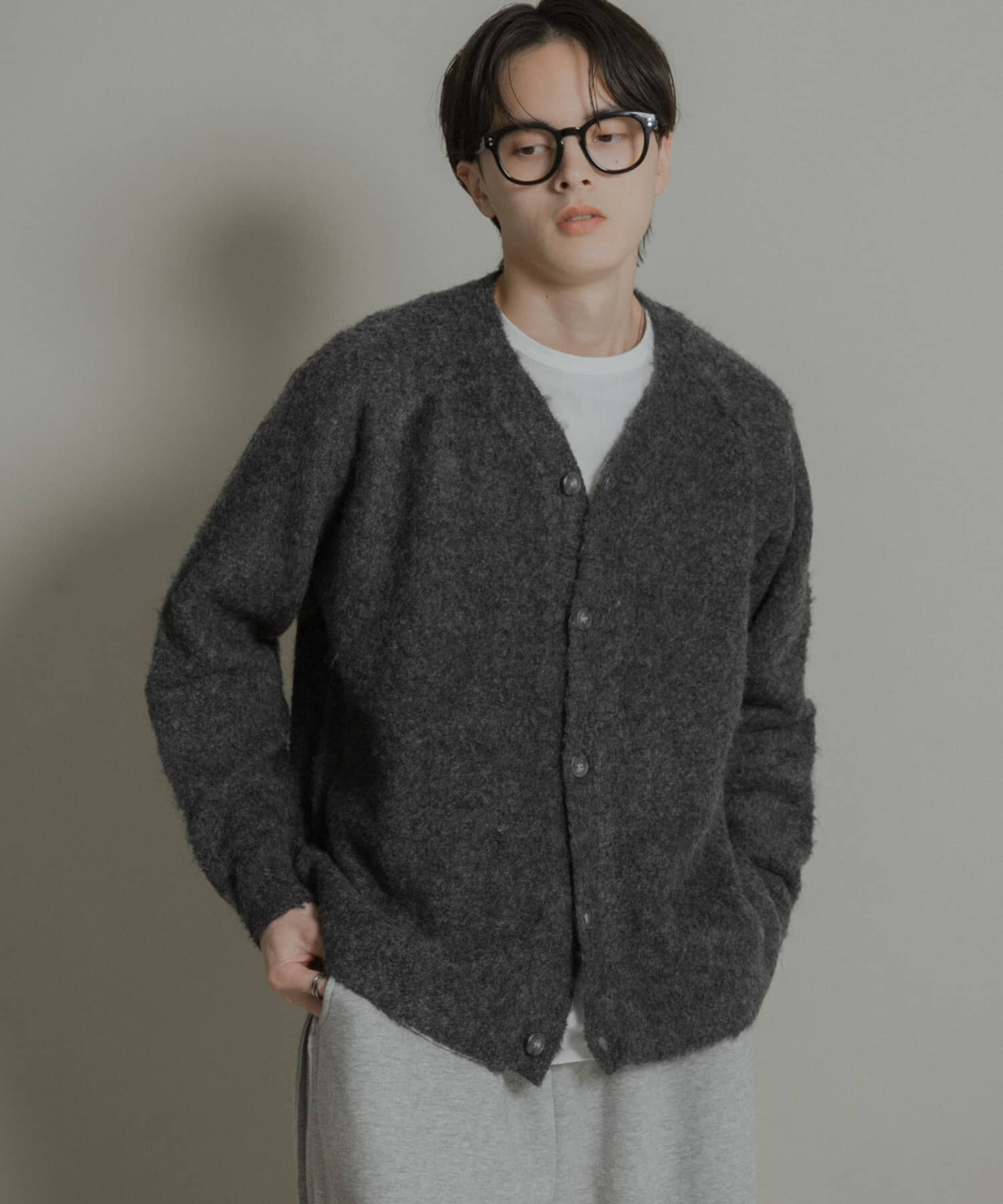 SENSE OF PLACE by URBAN RESEARCH「ブークレVネックカーディガン」|カーディガン|