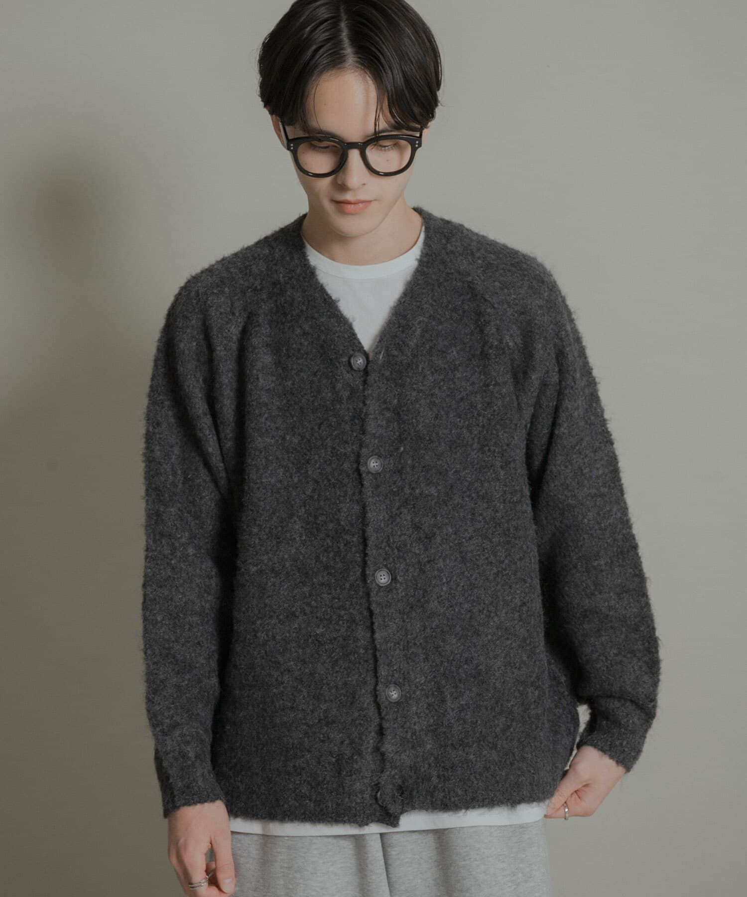 SENSE OF PLACE by URBAN RESEARCH「ブークレVネックカーディガン」|カーディガン|