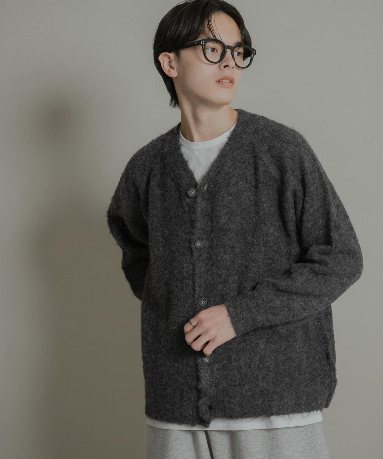 SENSE OF PLACE by URBAN RESEARCH「ブークレVネックカーディガン」|カーディガン|