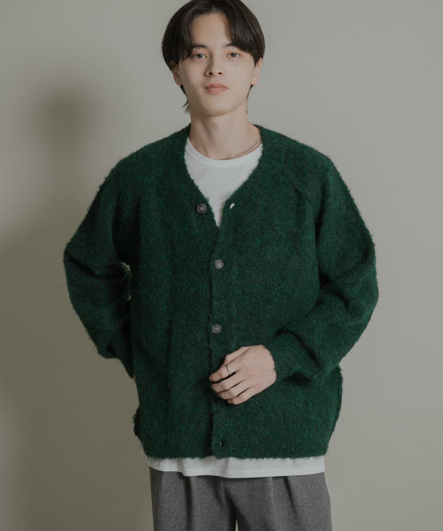 SENSE OF PLACE by URBAN RESEARCH「ブークレVネックカーディガン」|カーディガン|