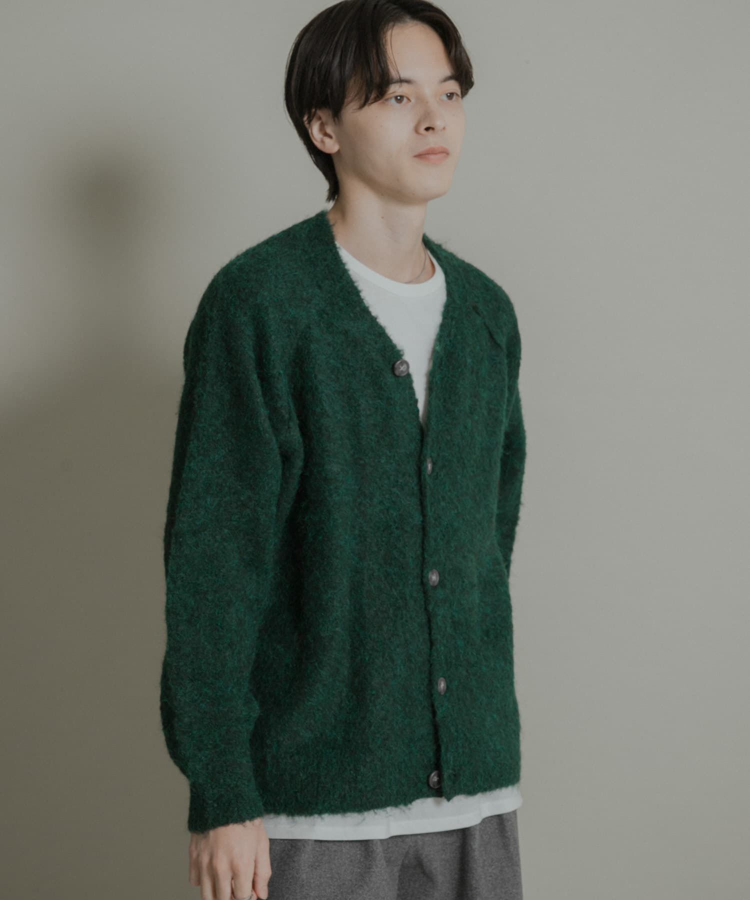 SENSE OF PLACE by URBAN RESEARCH「ブークレVネックカーディガン」|カーディガン|