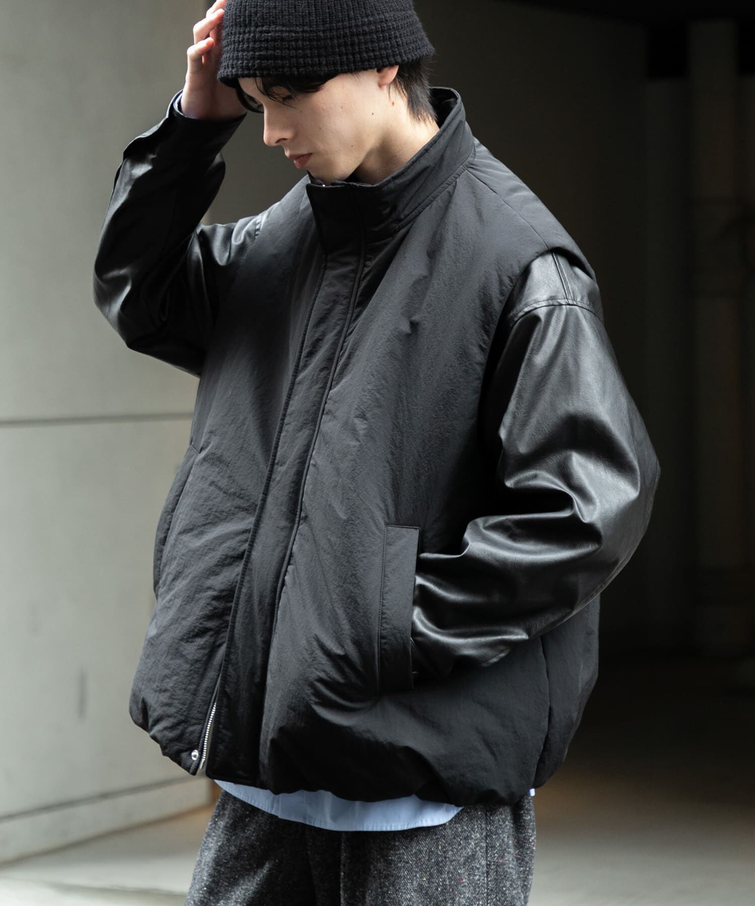 SENSE OF PLACE by URBAN RESEARCH「ナイロンユーティリティーベスト」|ダウンベスト・ベスト|