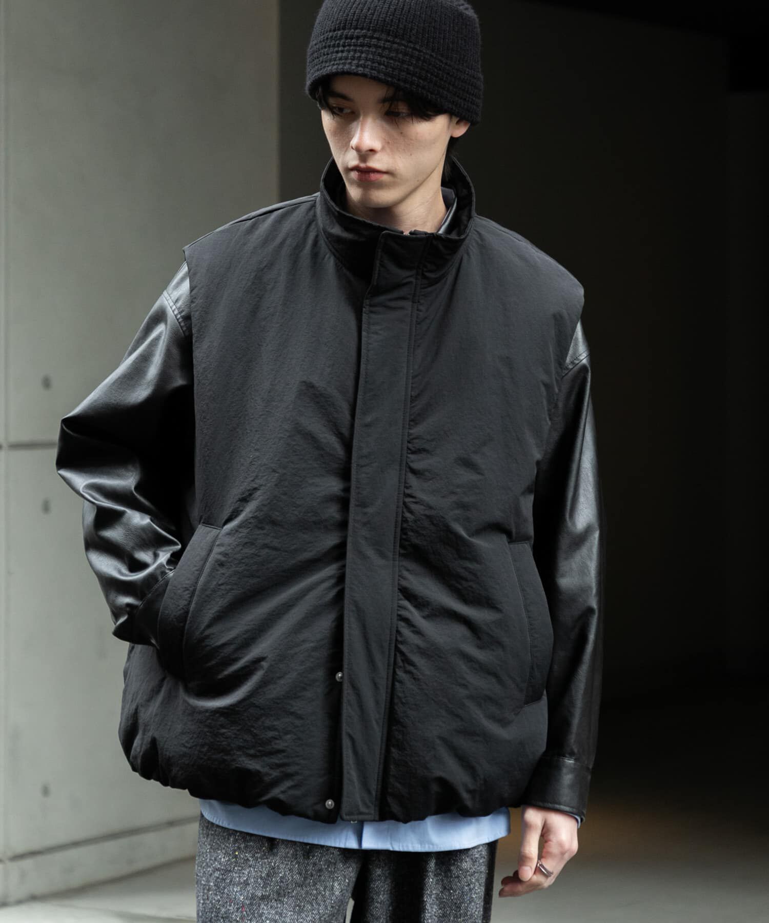 SENSE OF PLACE by URBAN RESEARCH「ナイロンユーティリティーベスト」|ダウンベスト・ベスト|