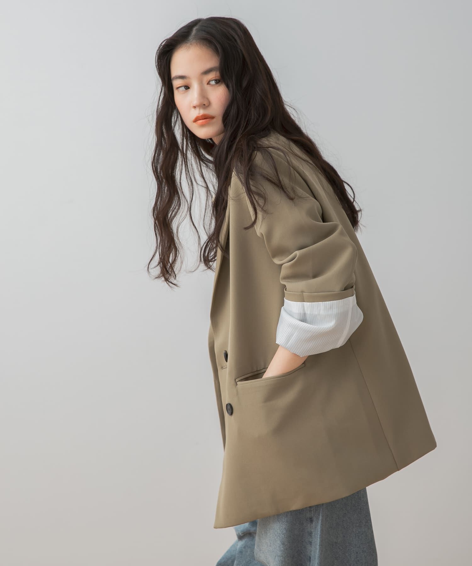 SENSE OF PLACE by URBAN RESEARCH「ワイドスリーブオーバージャケット」|その他|