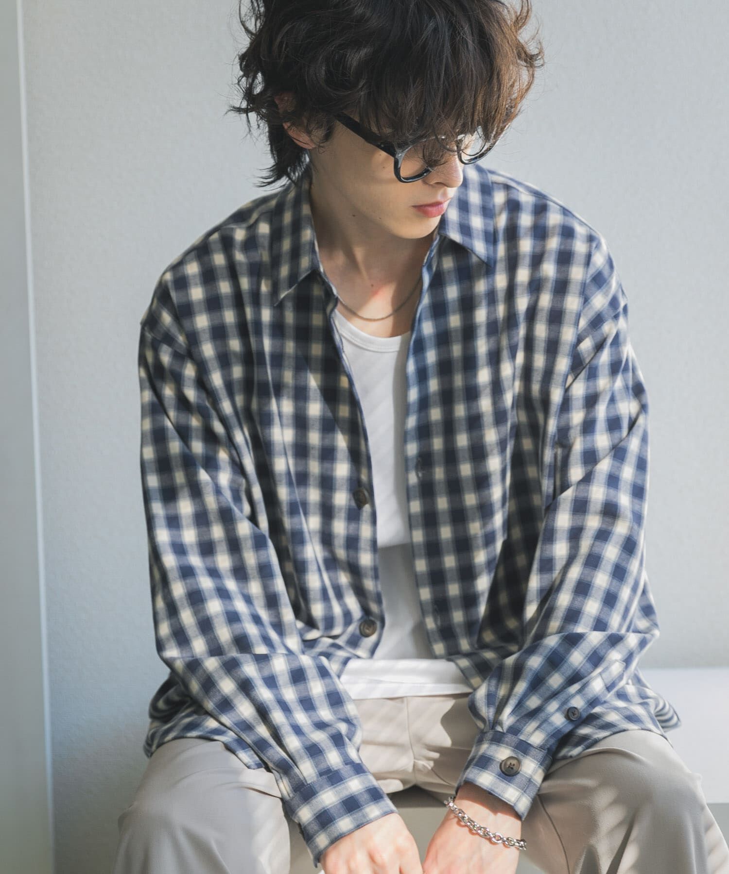 SENSE OF PLACE by URBAN RESEARCH「『ユニセックス』『イージーケア』カラールーズシャツ」|シャツ・ブラウス|