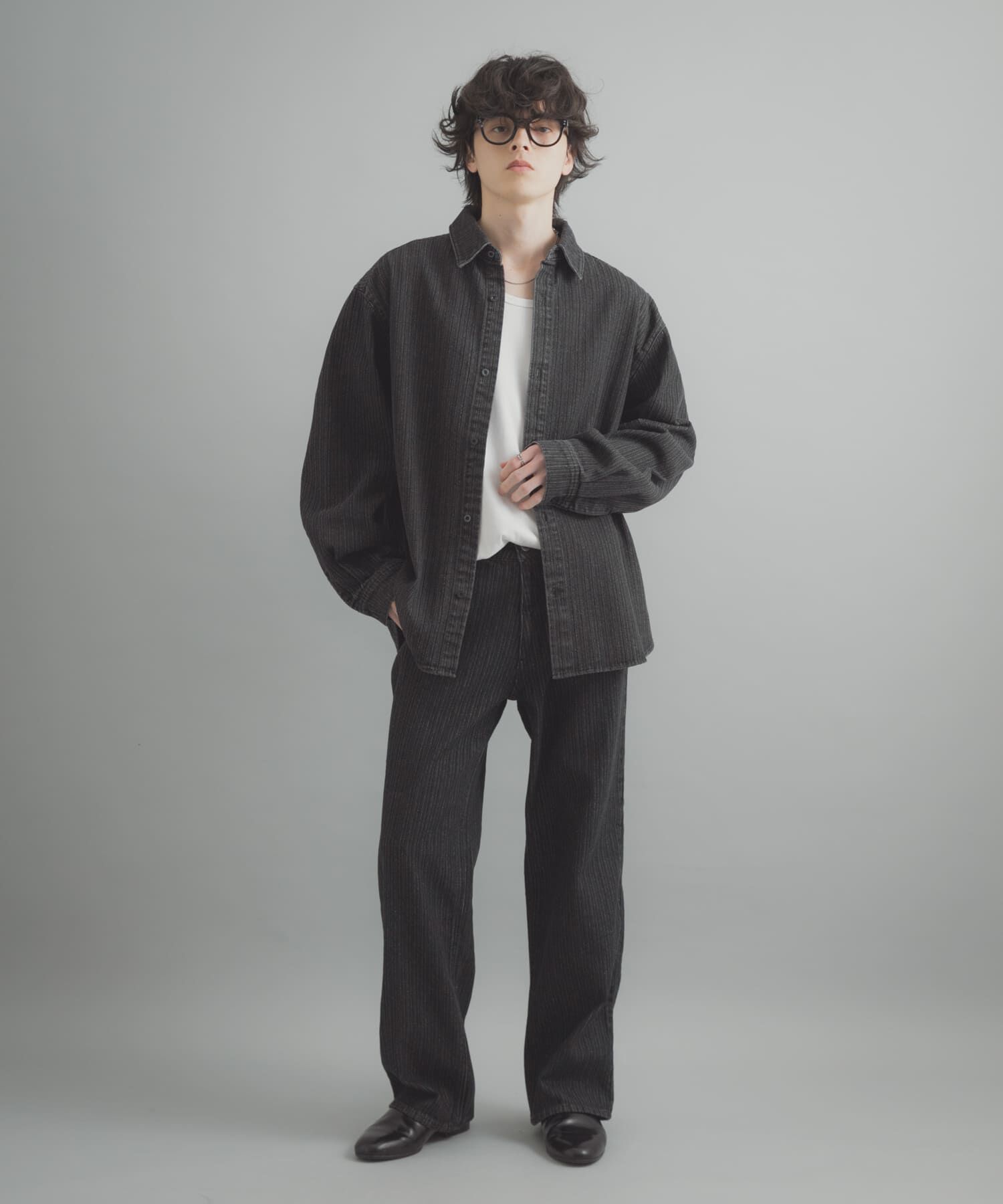 SENSE OF PLACE by URBAN RESEARCH「ジャガードデニムストレートパンツ」|その他|