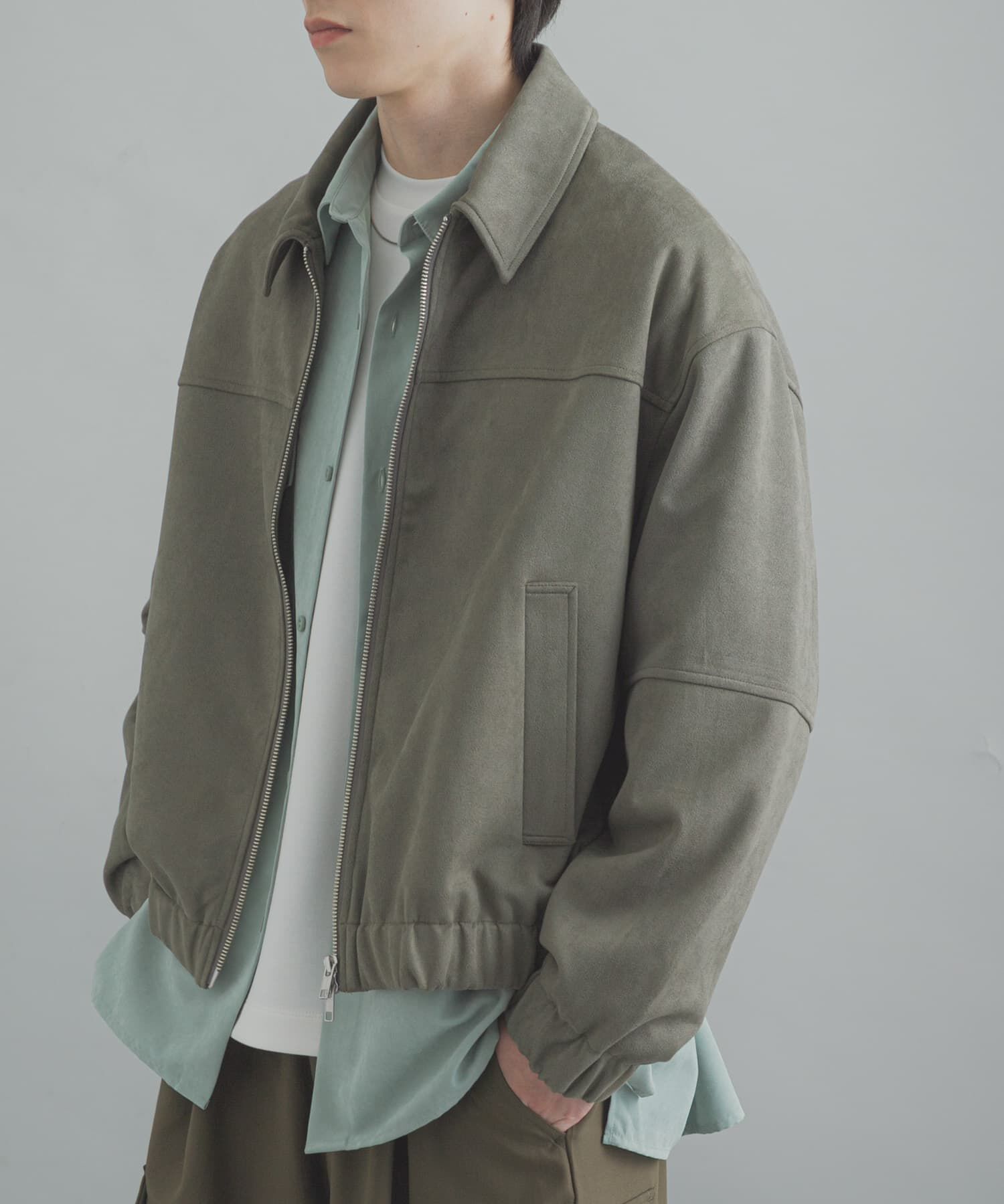 SENSE OF PLACE by URBAN RESEARCH「F/S ZIPブルゾン」|ブルゾン・スタジャン|