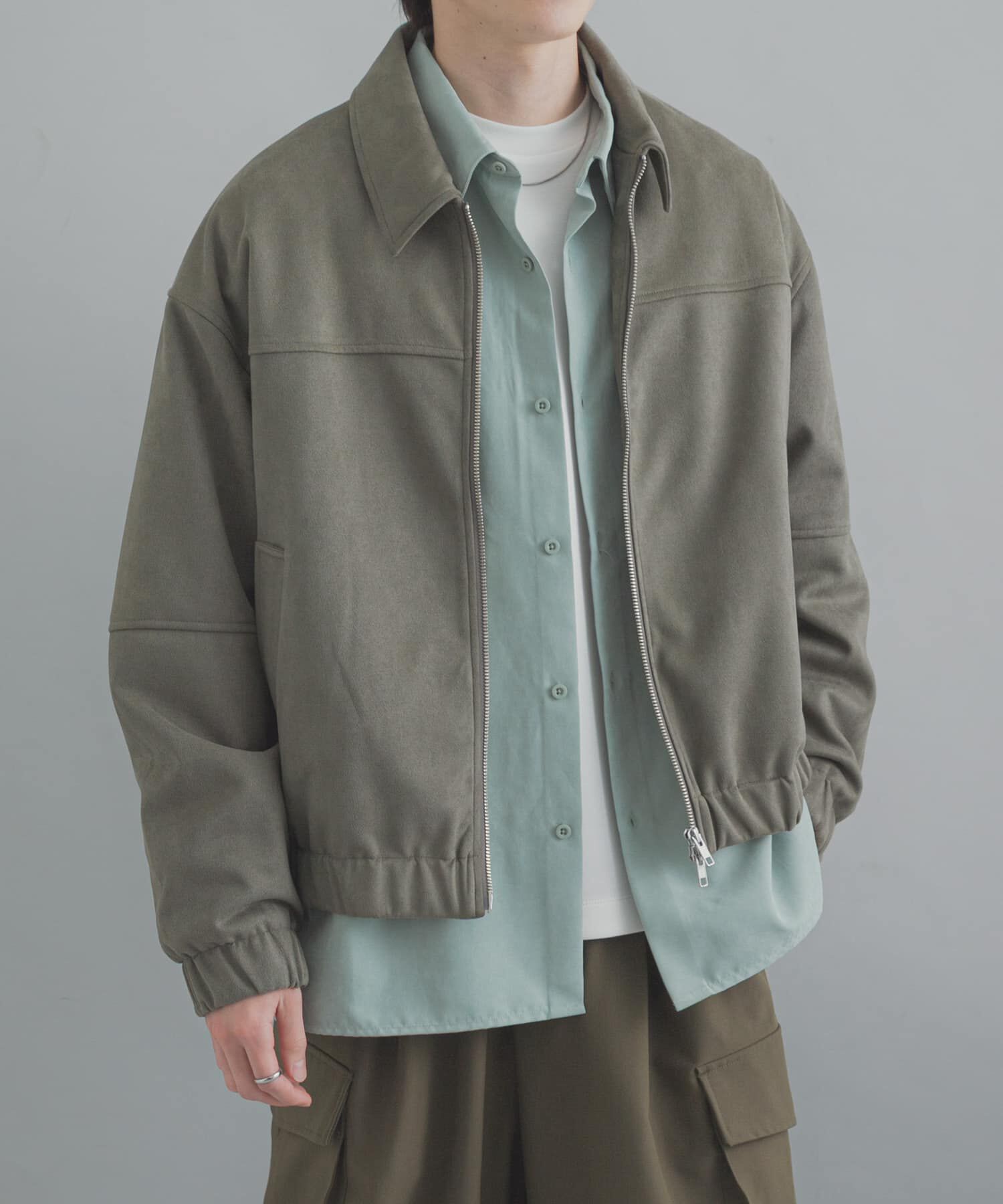 SENSE OF PLACE by URBAN RESEARCH「F/S ZIPブルゾン」|ブルゾン・スタジャン|