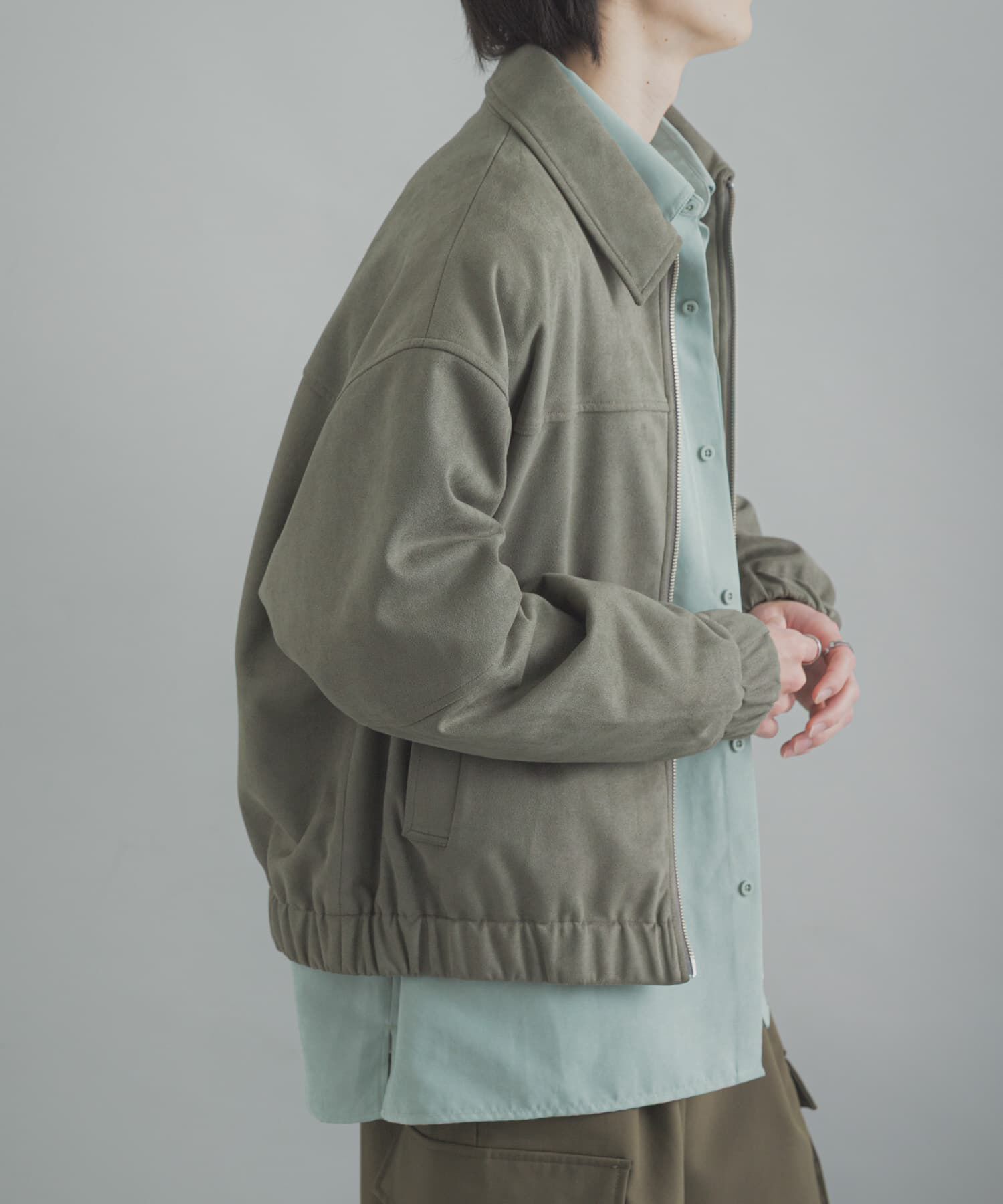 SENSE OF PLACE by URBAN RESEARCH「F/S ZIPブルゾン」|ブルゾン・スタジャン|