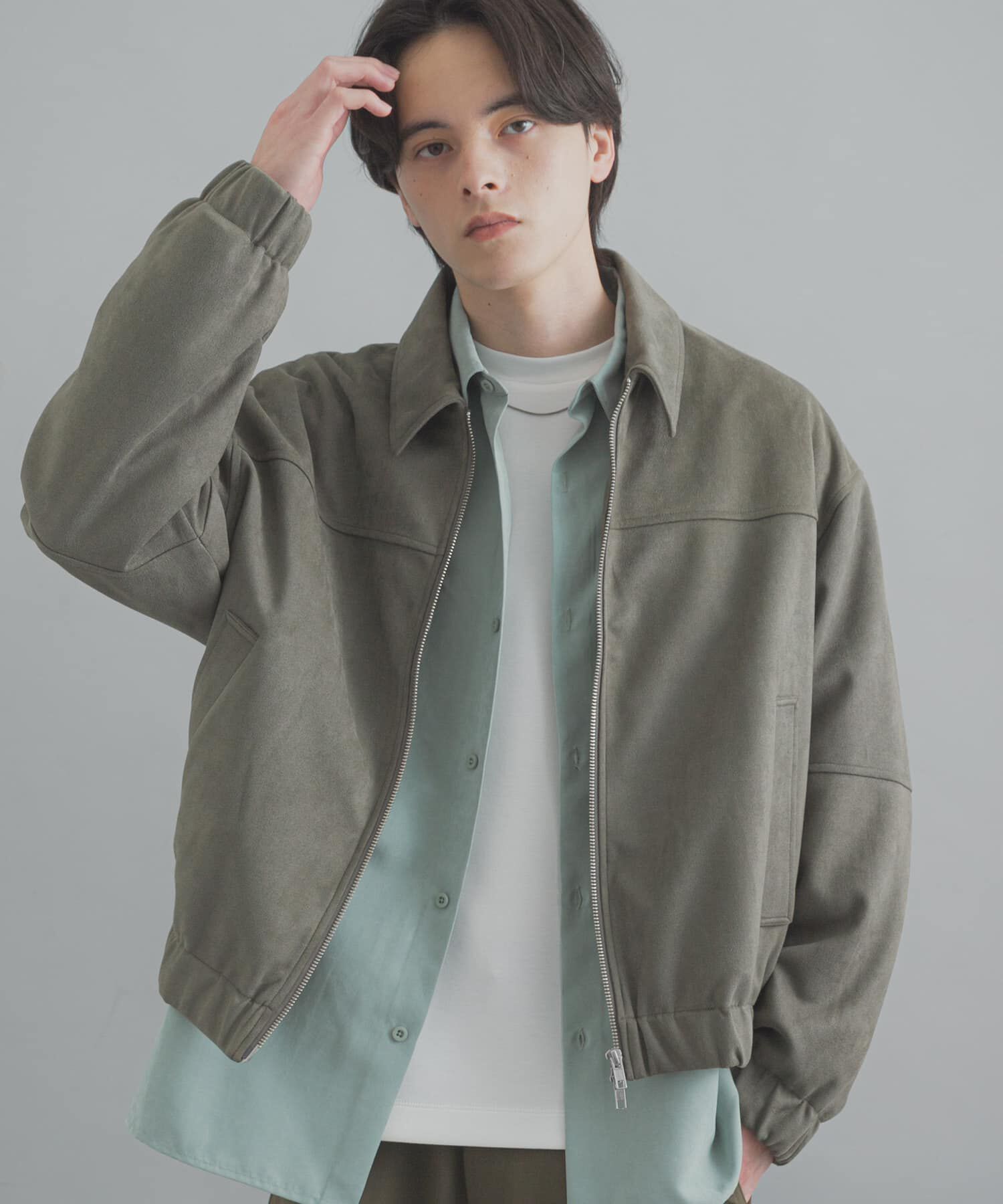 SENSE OF PLACE by URBAN RESEARCH「F/S ZIPブルゾン」|ブルゾン・スタジャン|