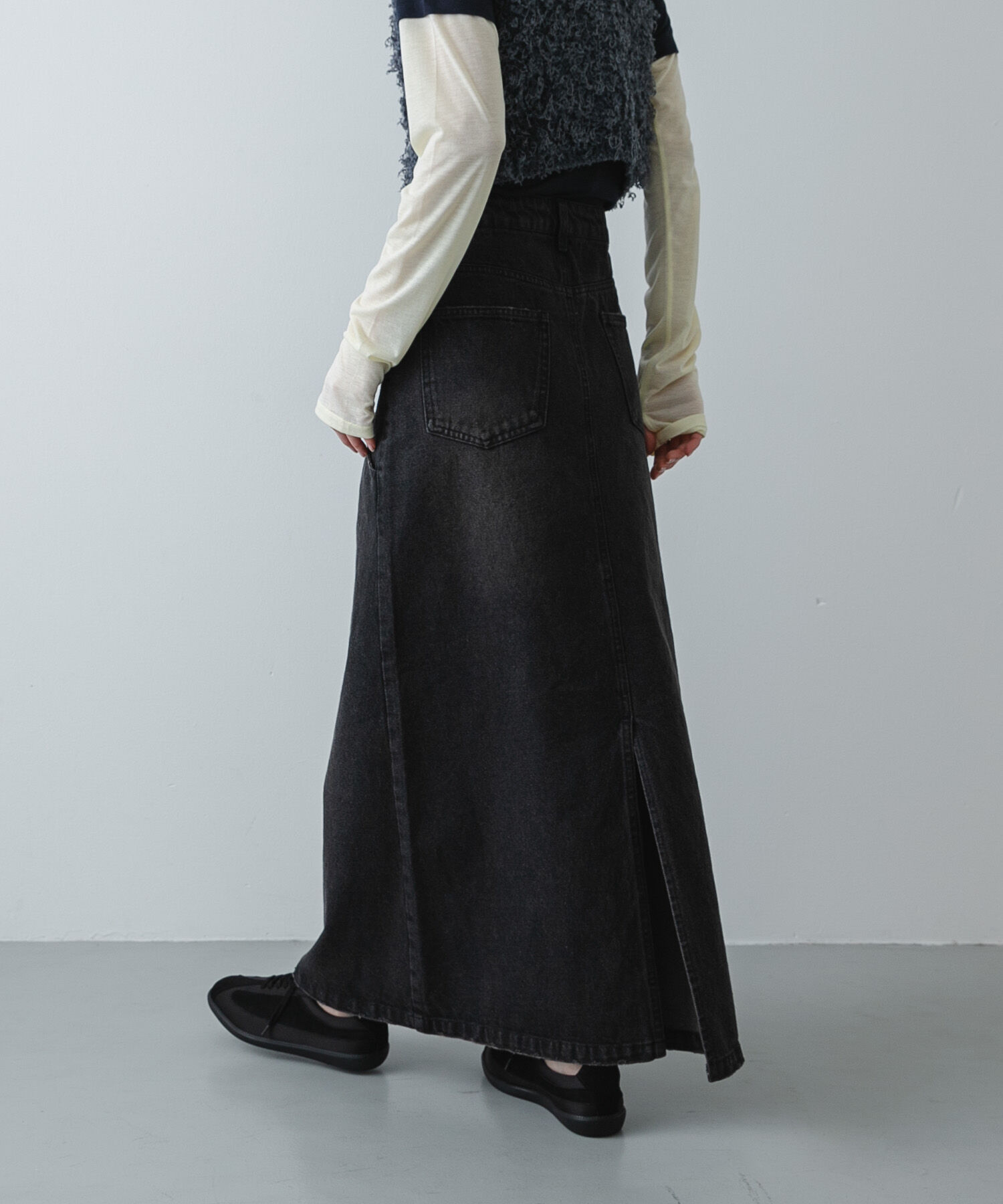 SENSE OF PLACE by URBAN RESEARCH「セミフレアデニムスカート」|スカート|