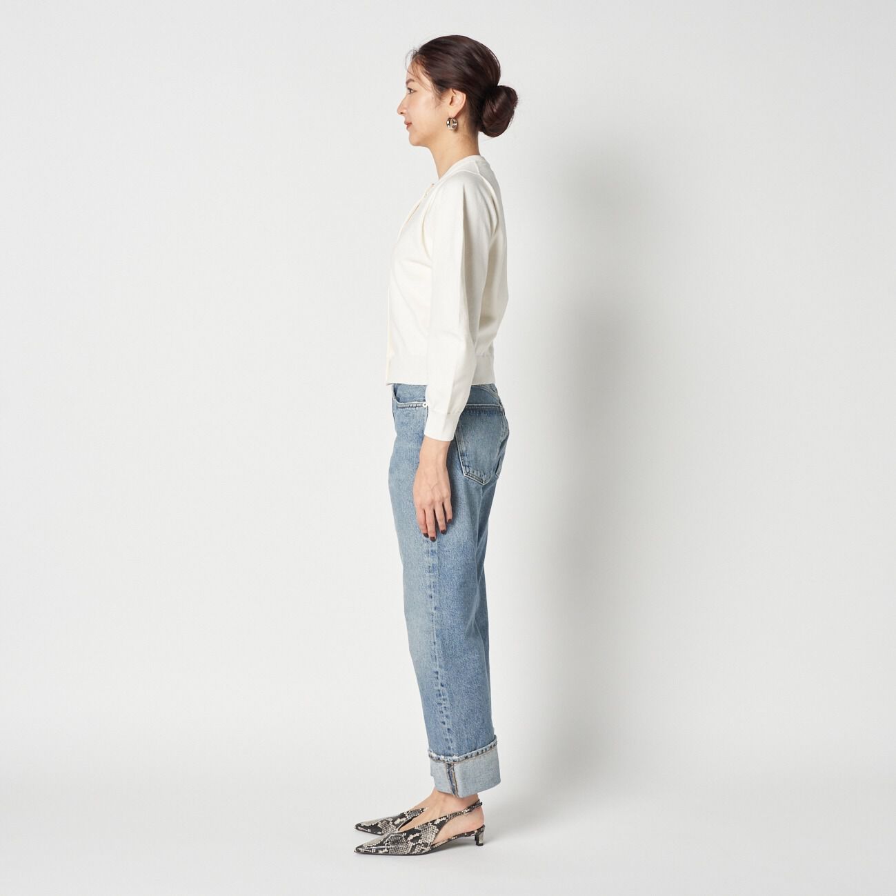 HELIOPOLE「HELIOPOLE BANANA SLEEVE KNIT CARDIGAN」|ニット・セーター|