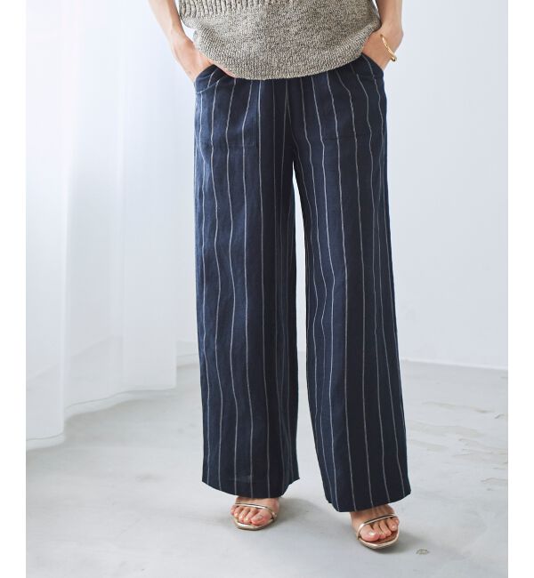 le.coeur blanc「レーヨン麻イージーパンツ」|その他|