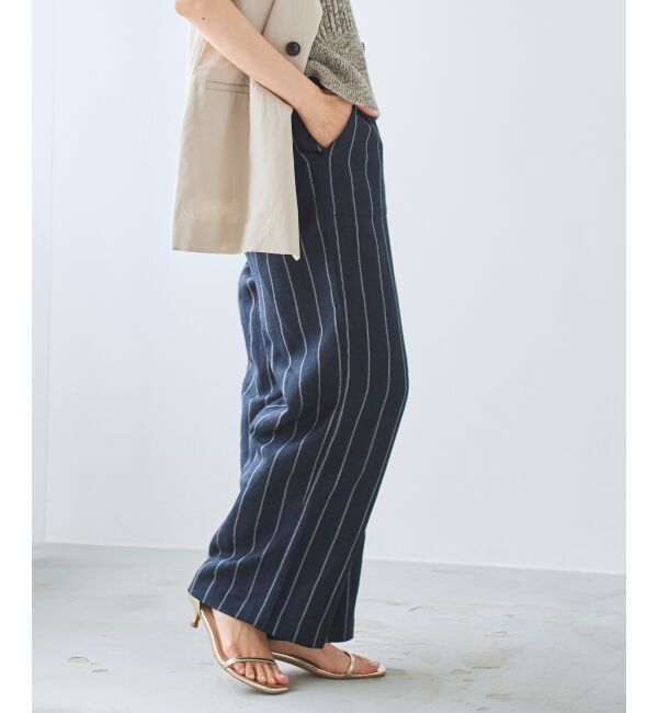 le.coeur blanc「レーヨン麻イージーパンツ」|その他|