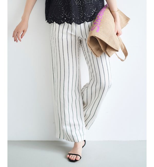 le.coeur blanc「レーヨン麻イージーパンツ」|その他|