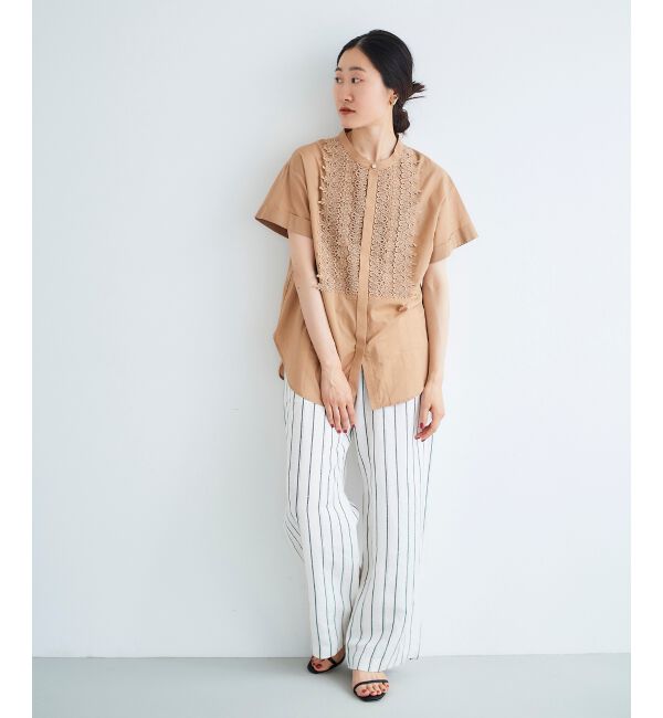 le.coeur blanc「レーヨン麻イージーパンツ」|その他|